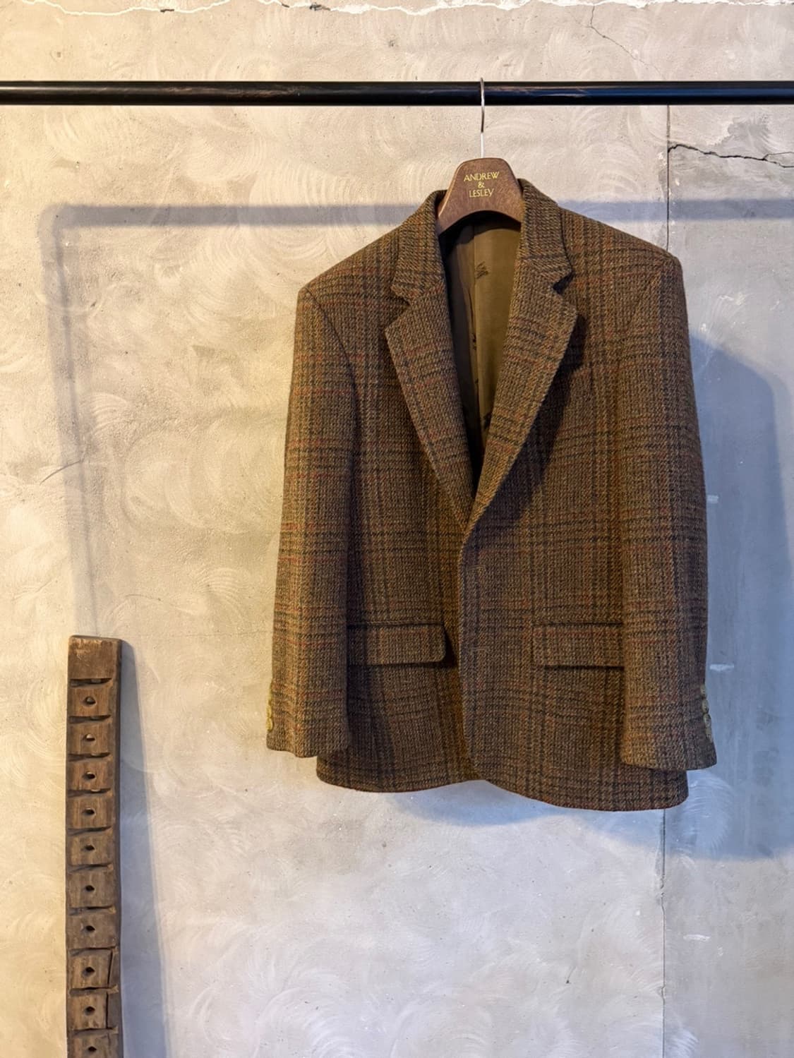 버버리 웰메이드 트위드 자켓 남성100 상품이미지1