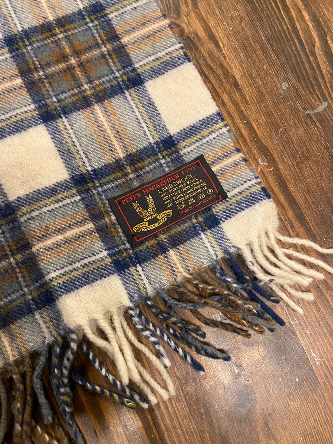 피터 맥아더 스코틀랜드 램스울 머플러 상품이미지9