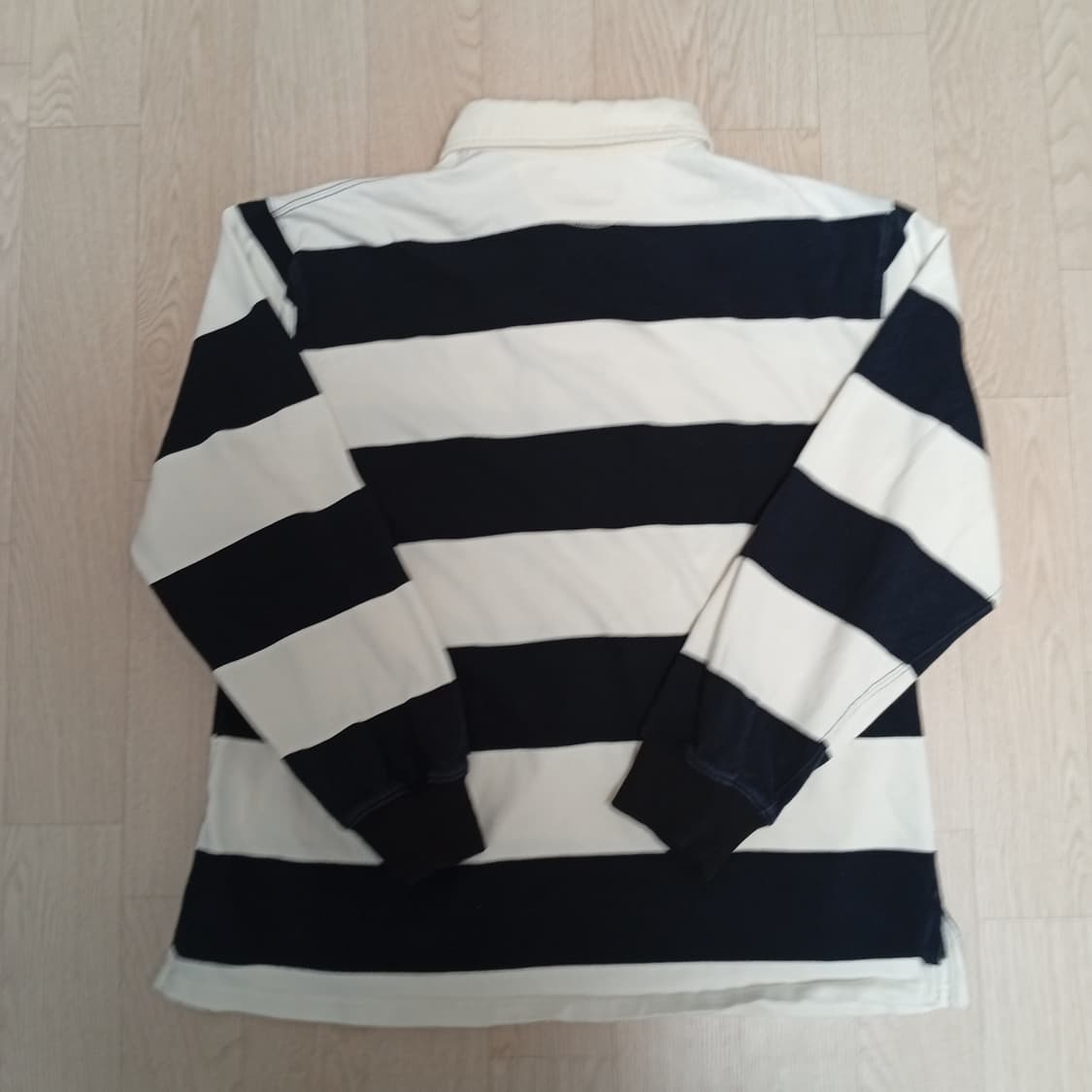 아웃스탠딩 스트라이프 럭비 티셔츠 L 상품이미지5