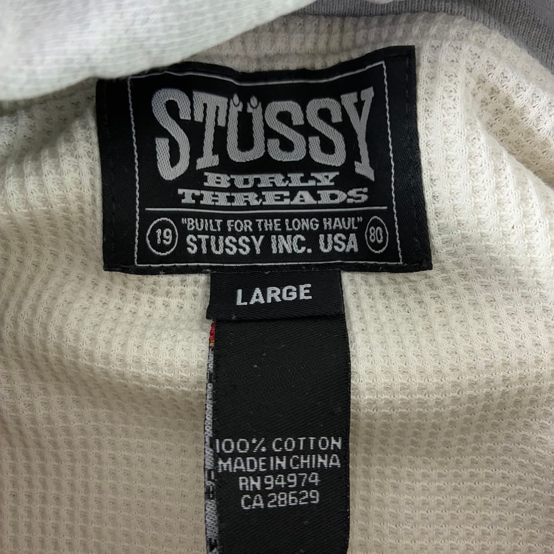 Stussy  스투시 00,s 코튼 더블페이스 후드집업 상품이미지7