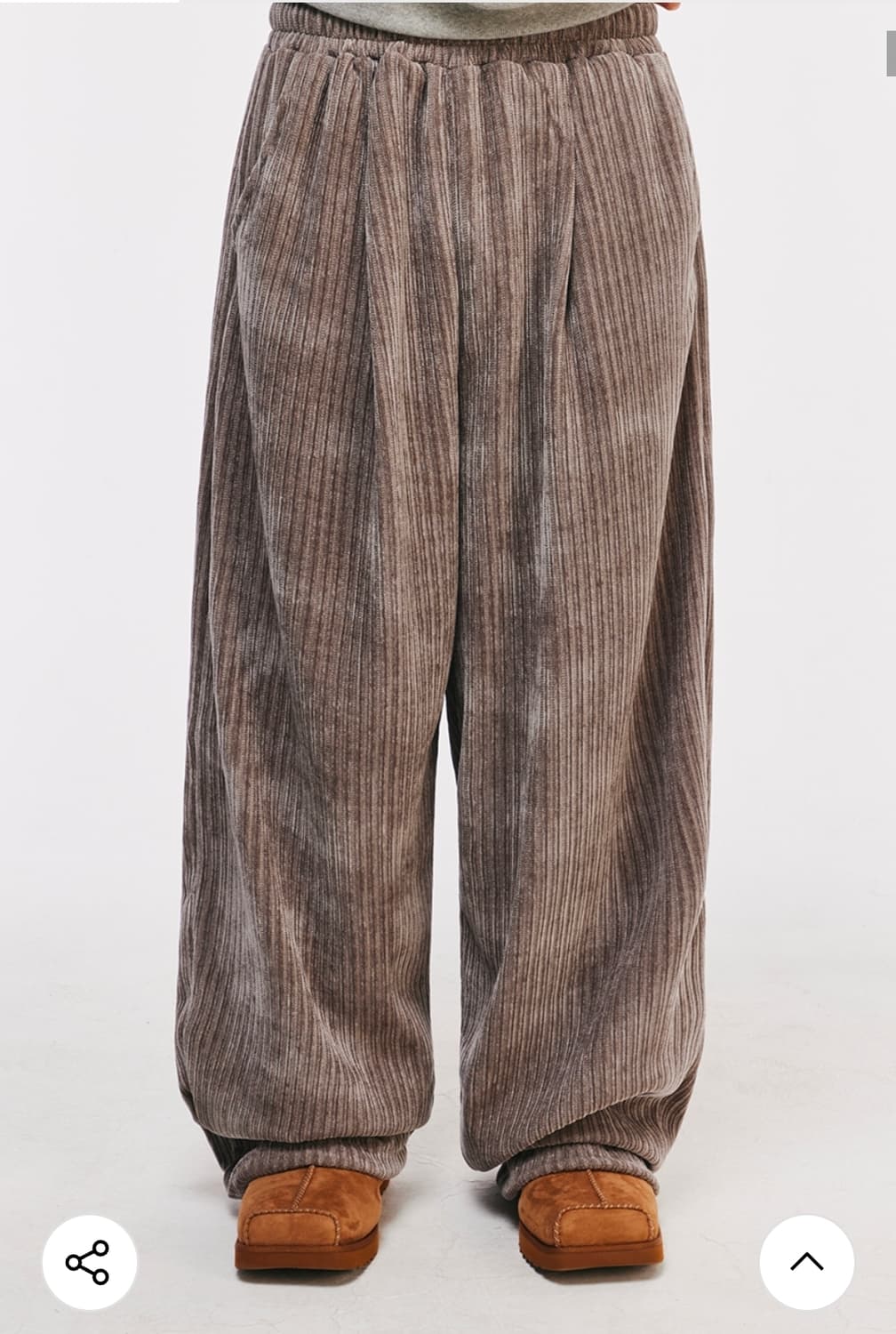 스켈리웩 코듀로이 와이트 팬츠 상품이미지1