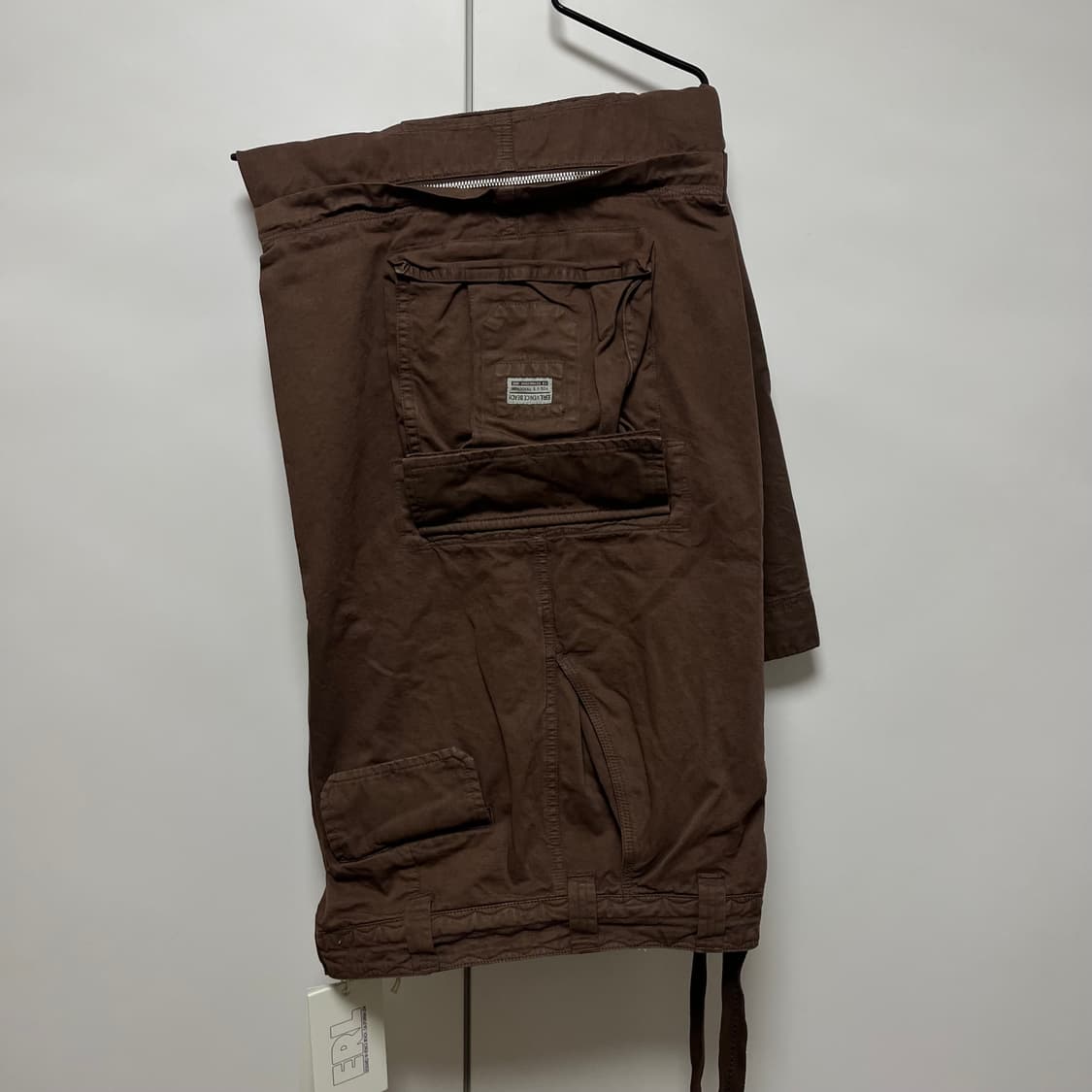 [S,M]이알엘 ERL 25fw ZIP-OFF 카고 팬츠/브라운 상품이미지3