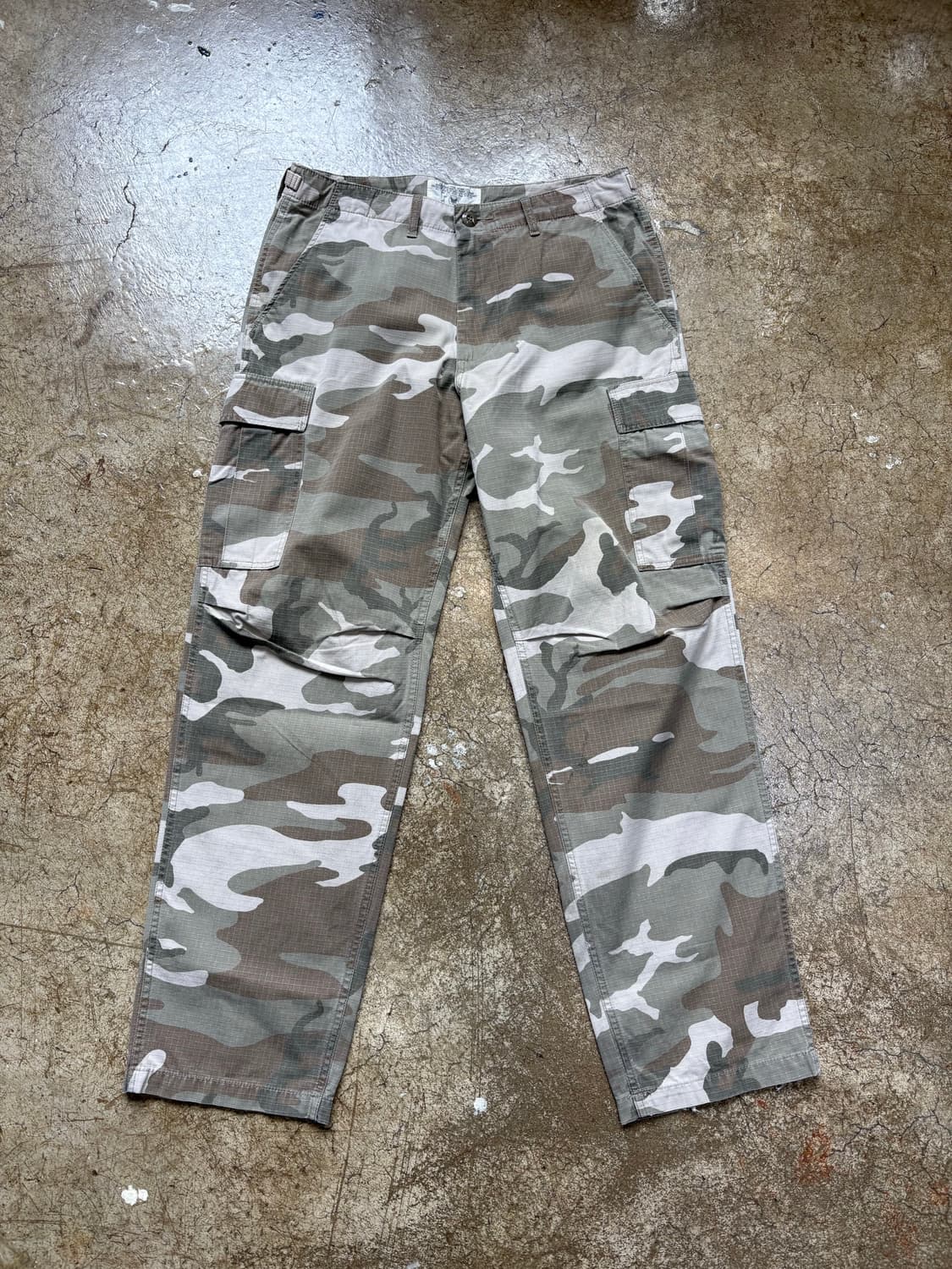 아비렉스 카모플라쥬 립스탑 팬츠 상품이미지4