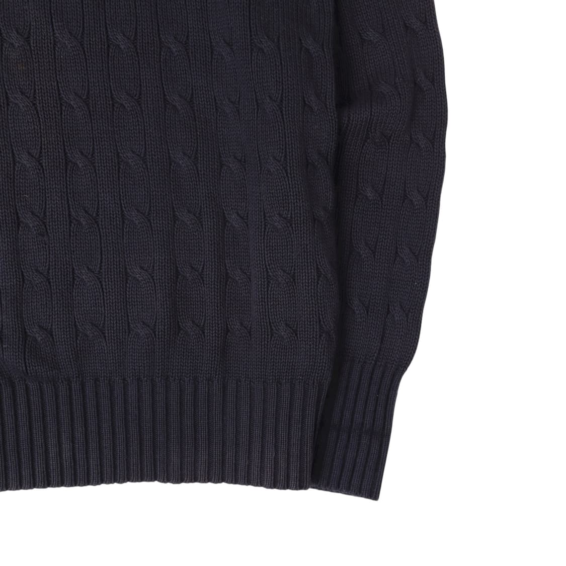 90s 폴로 랄프로렌 네이비 케이블 니트 상품이미지4