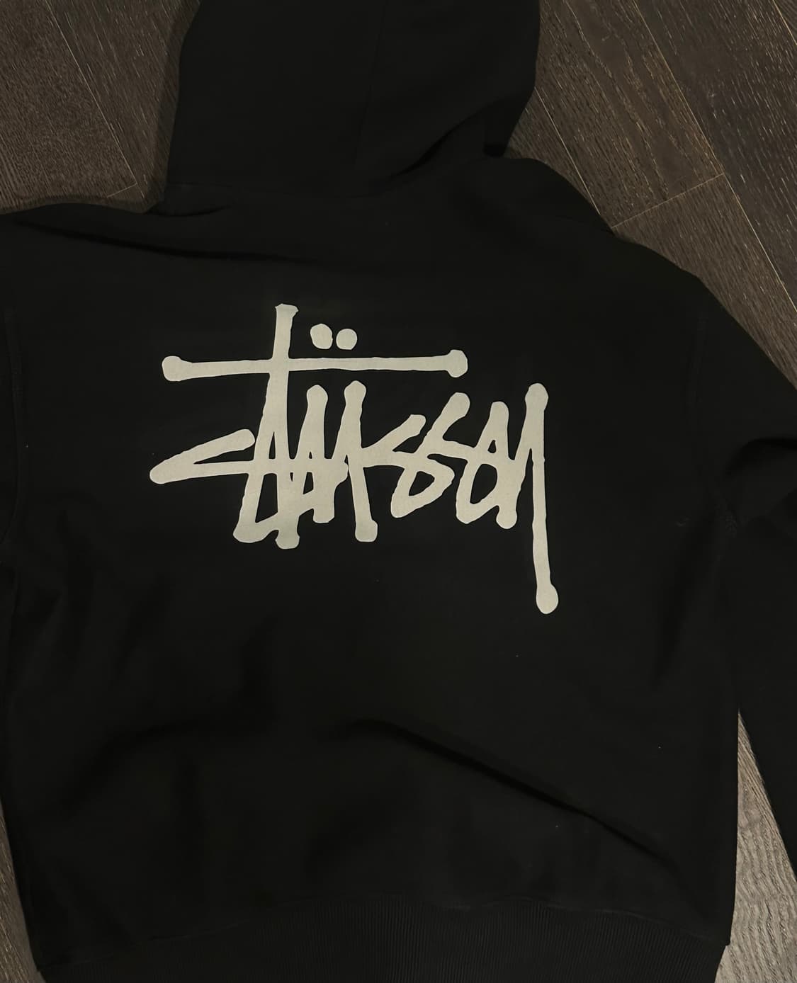 Stussy Basic Stussy Hoodie Black 상품이미지1