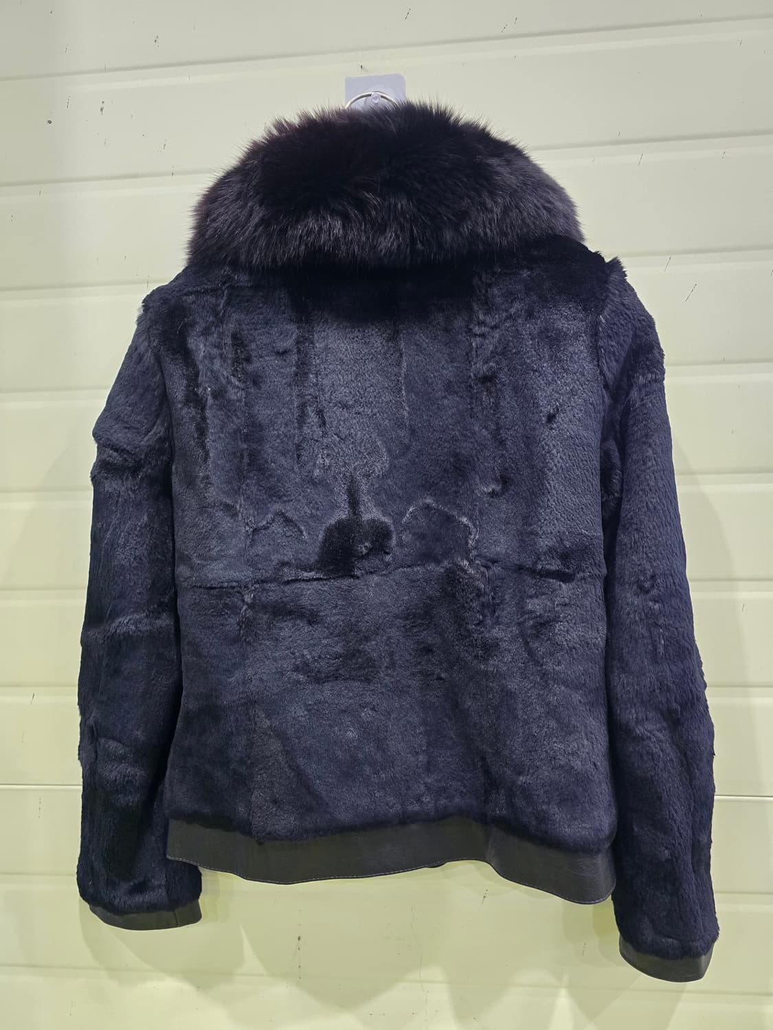 시스틴 여성 블랙 털 자켓 66사이즈 상품이미지10