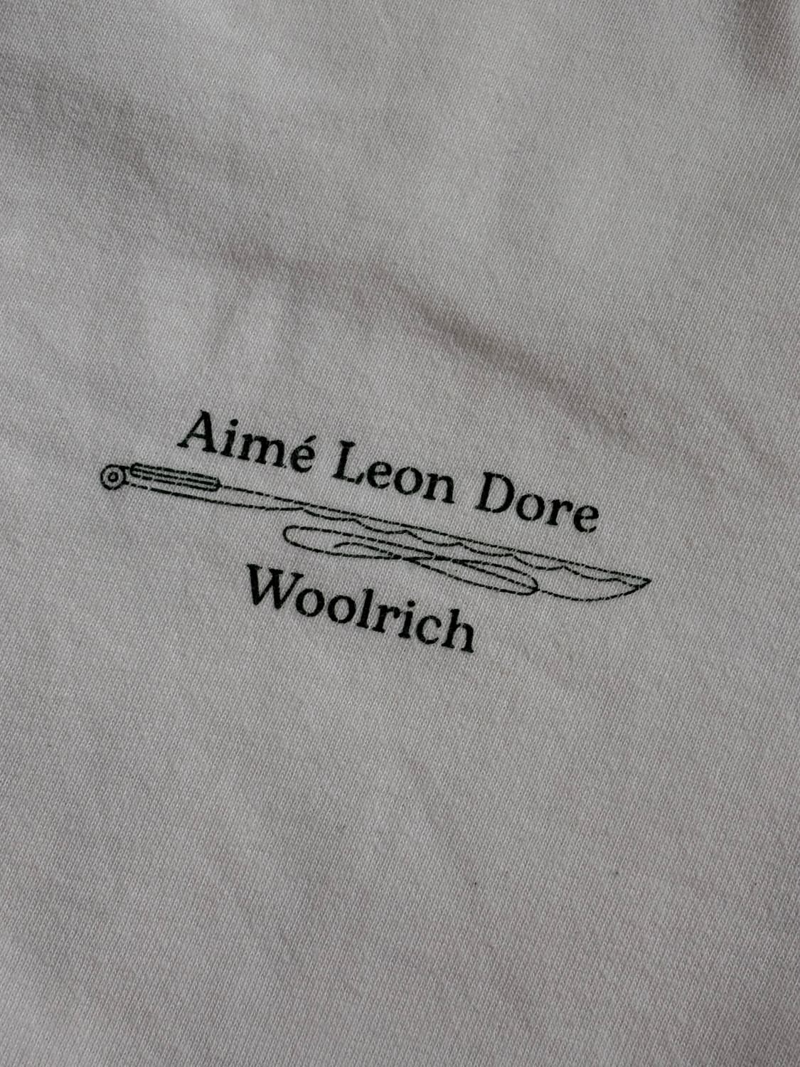Aime leon dore X Woolrich 콜라보 티셔츠  상품이미지1