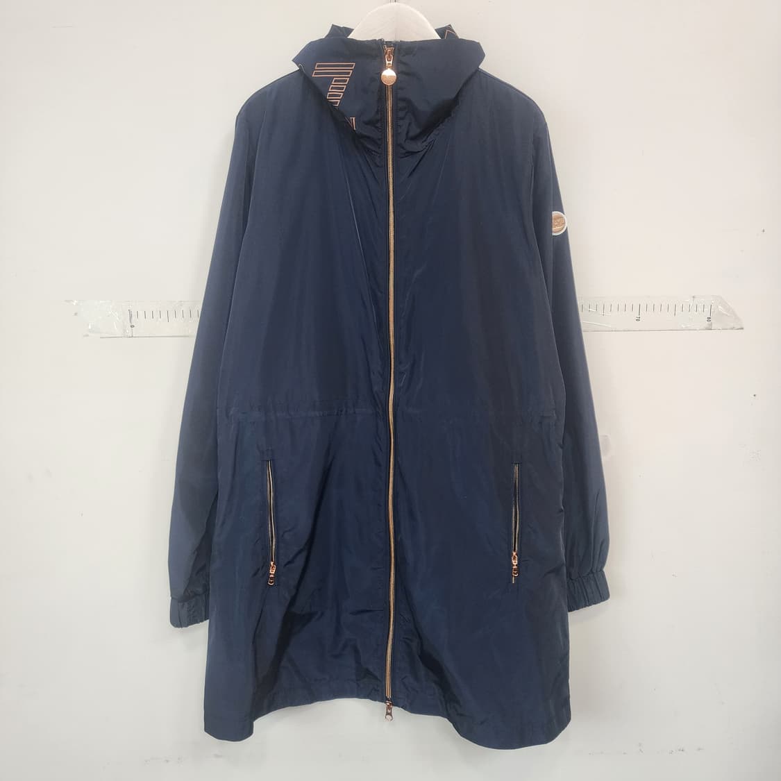 EA7 엠포리오 아르마니 네이비 롱 바람막이 상품이미지1