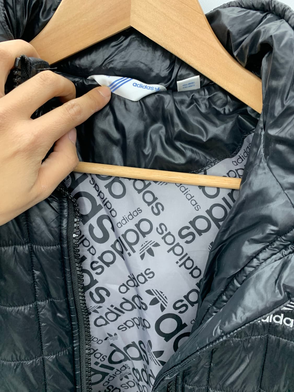 아디다스 y2k 퀄팅 푸퍼 다운 상품이미지5