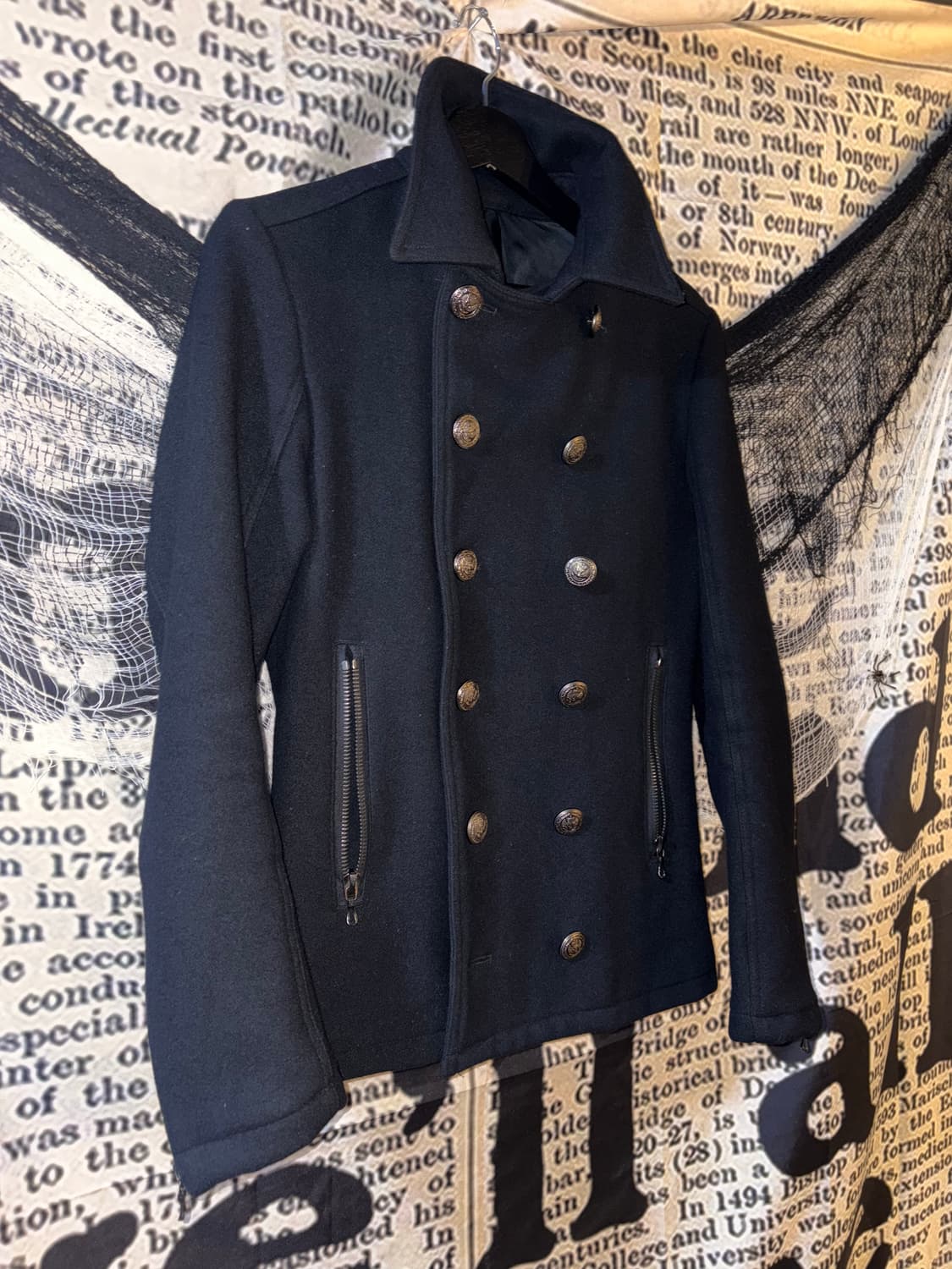 SHELLAC Double-Burtoned Napoleon Jacket 상품이미지7