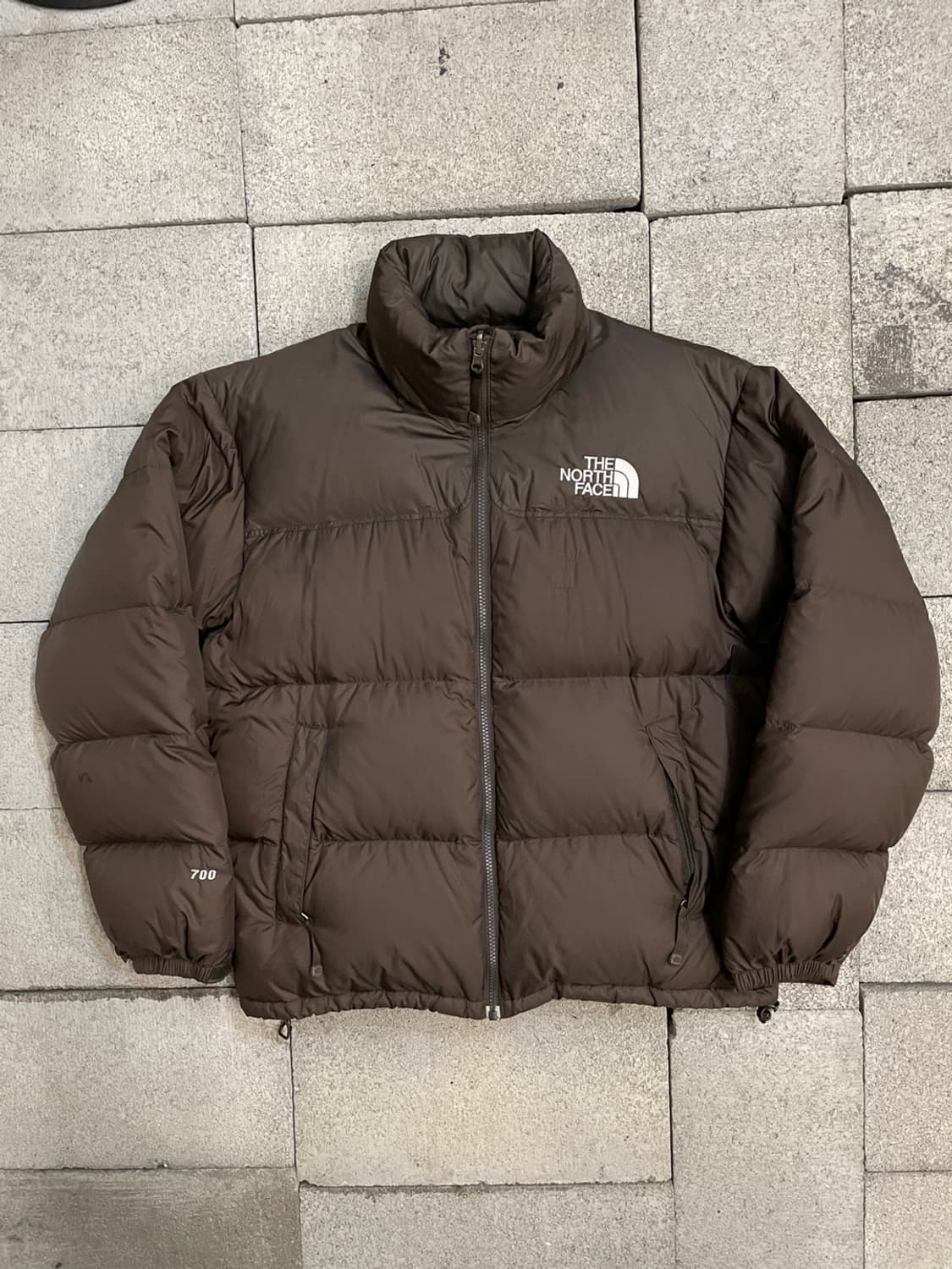 노스페이스 OG 브라운 눕시 패딩 상품이미지1