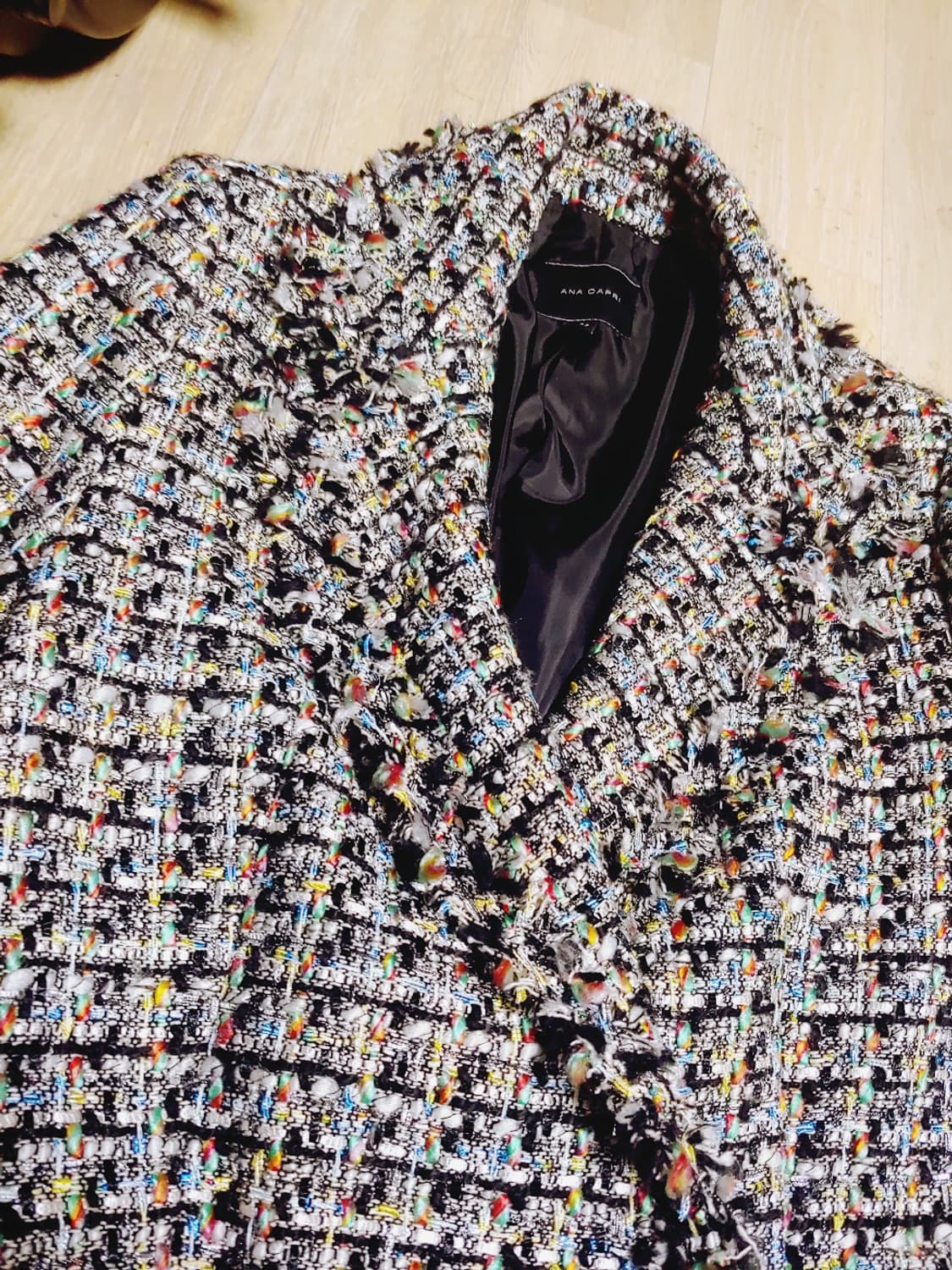 멀티컬러 트위드 재킷 77  상품이미지1