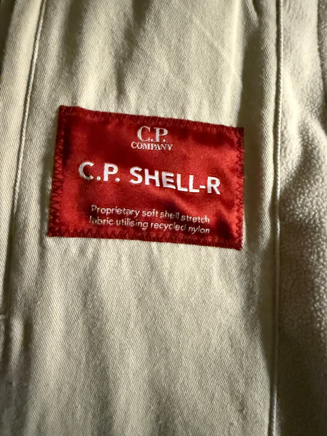 C.P Company Shell-R Goggle Jacket White 상품이미지5