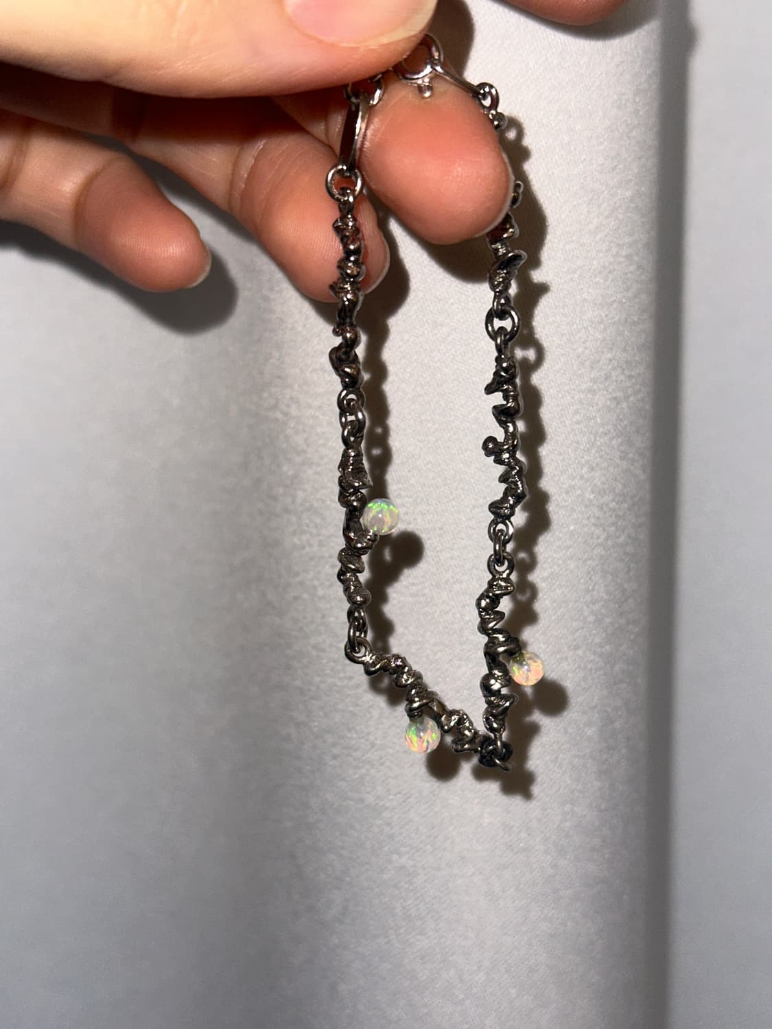 Ethereal Twist Opal 925Silver Bracelet 상품이미지5