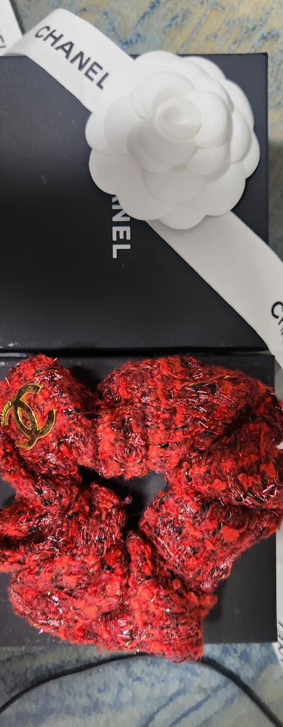 샤넬 트위드 헤어슈슈 상품이미지4