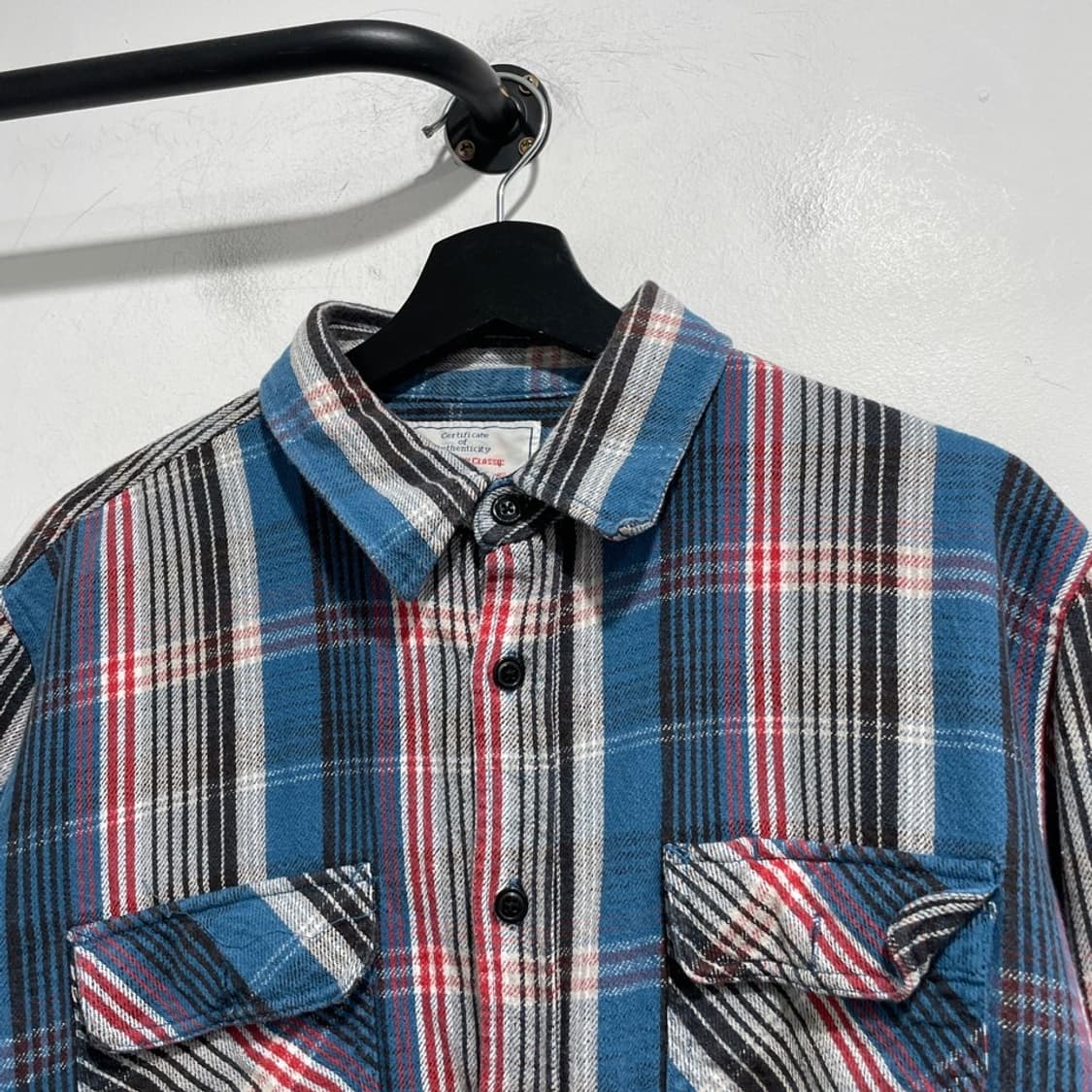 usa 아비렉스 헤비 체크 셔츠 상품이미지4