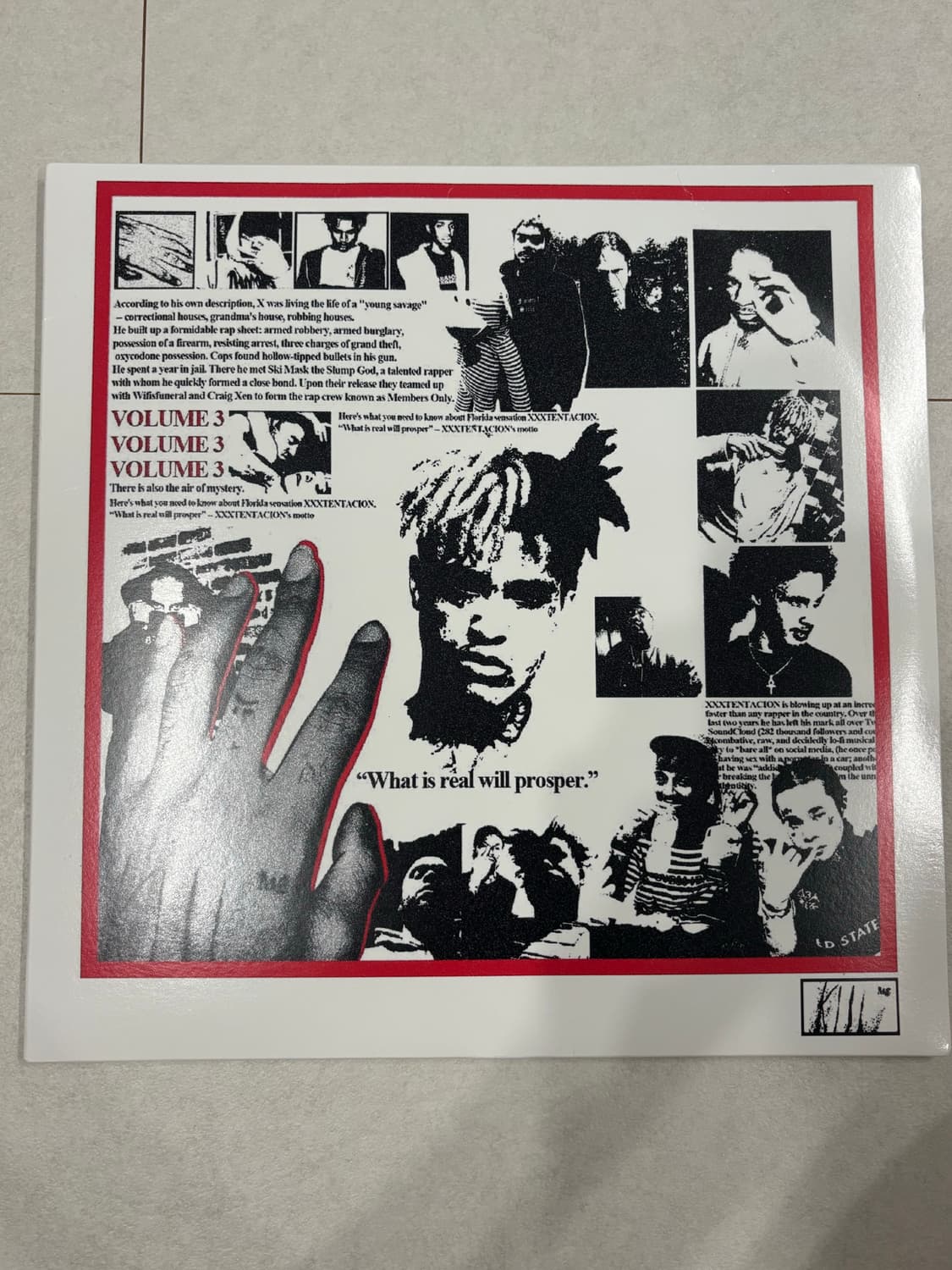 XXXTENTACION - Members Only, Vol.3 LP 상품이미지1