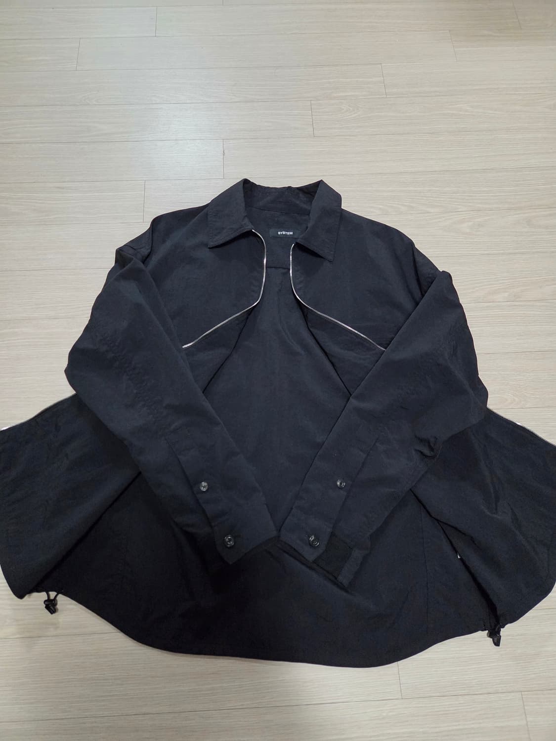 시스템 나일론  오버셔츠형 자켓 상품이미지4