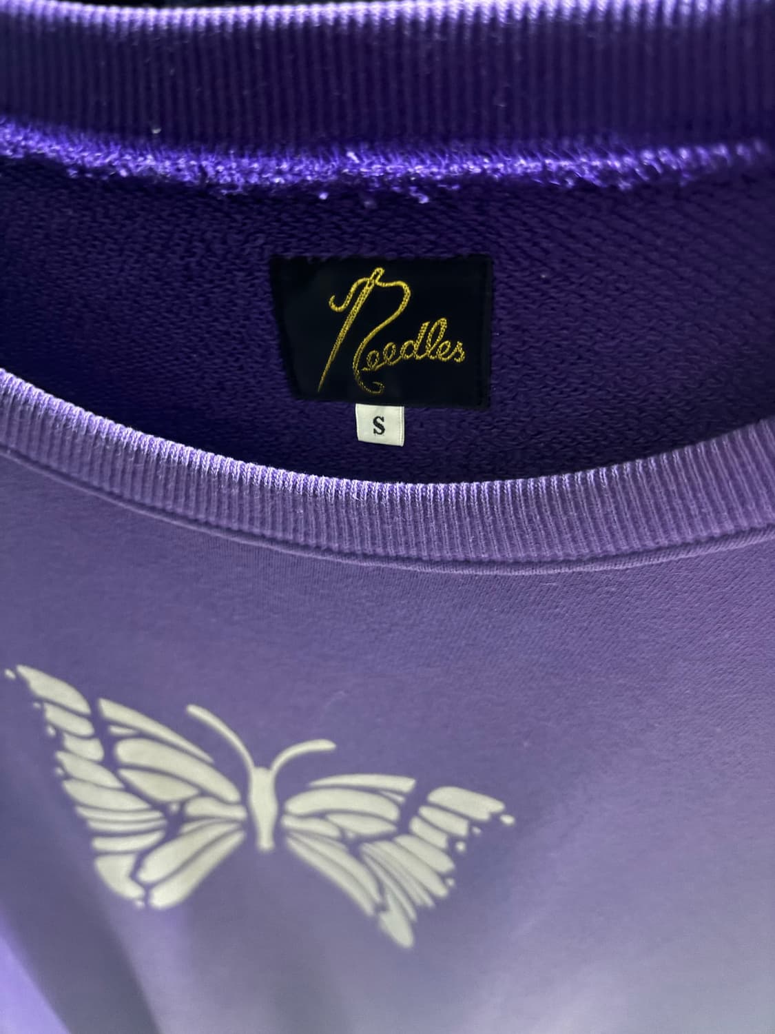 니들즈 로고 오버사이즈 맨투맨 상품이미지3