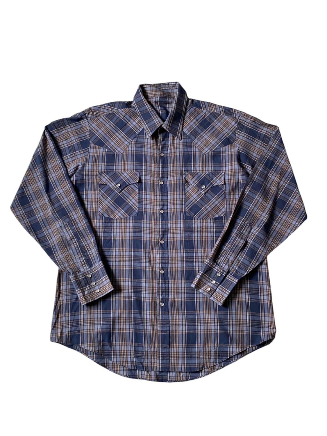 포켓 체크 셔츠 (Man XL) 상품이미지2