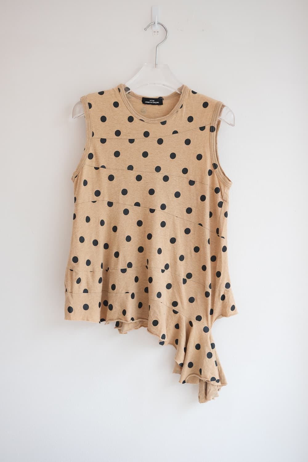 Dot cut-sew sleeveless 상품이미지1
