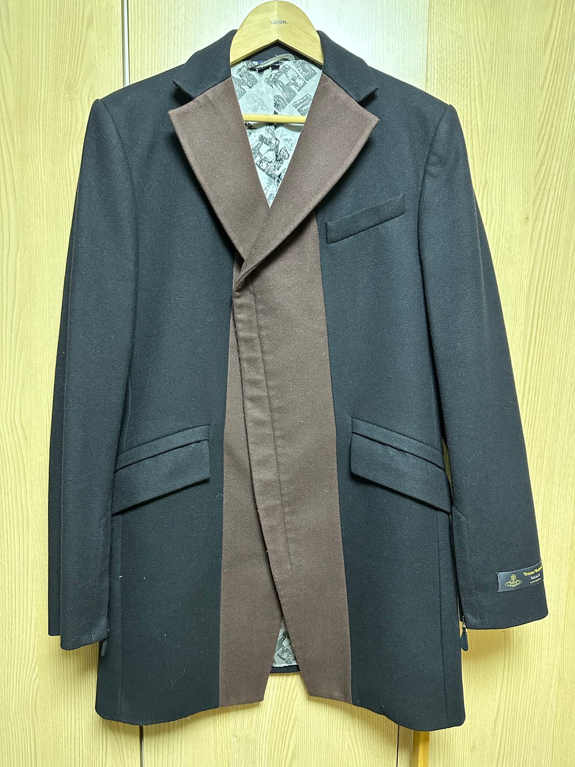 비비안웨스트우드 맨 13aw 울 지퍼 코트 50 상품이미지1