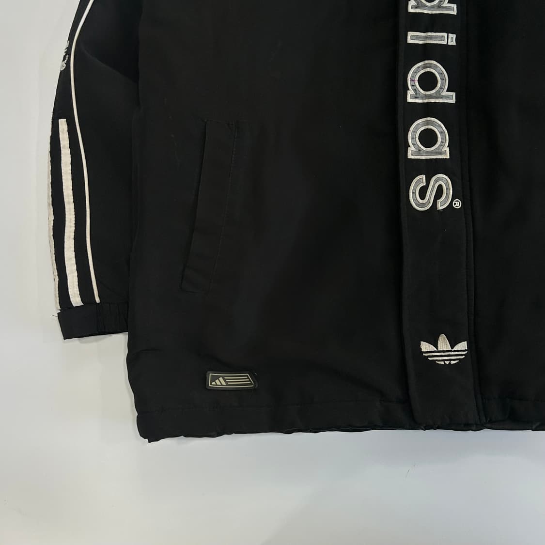 Adidas 아이다스 90s 빅파이어로고 누빔 점퍼 상품이미지4