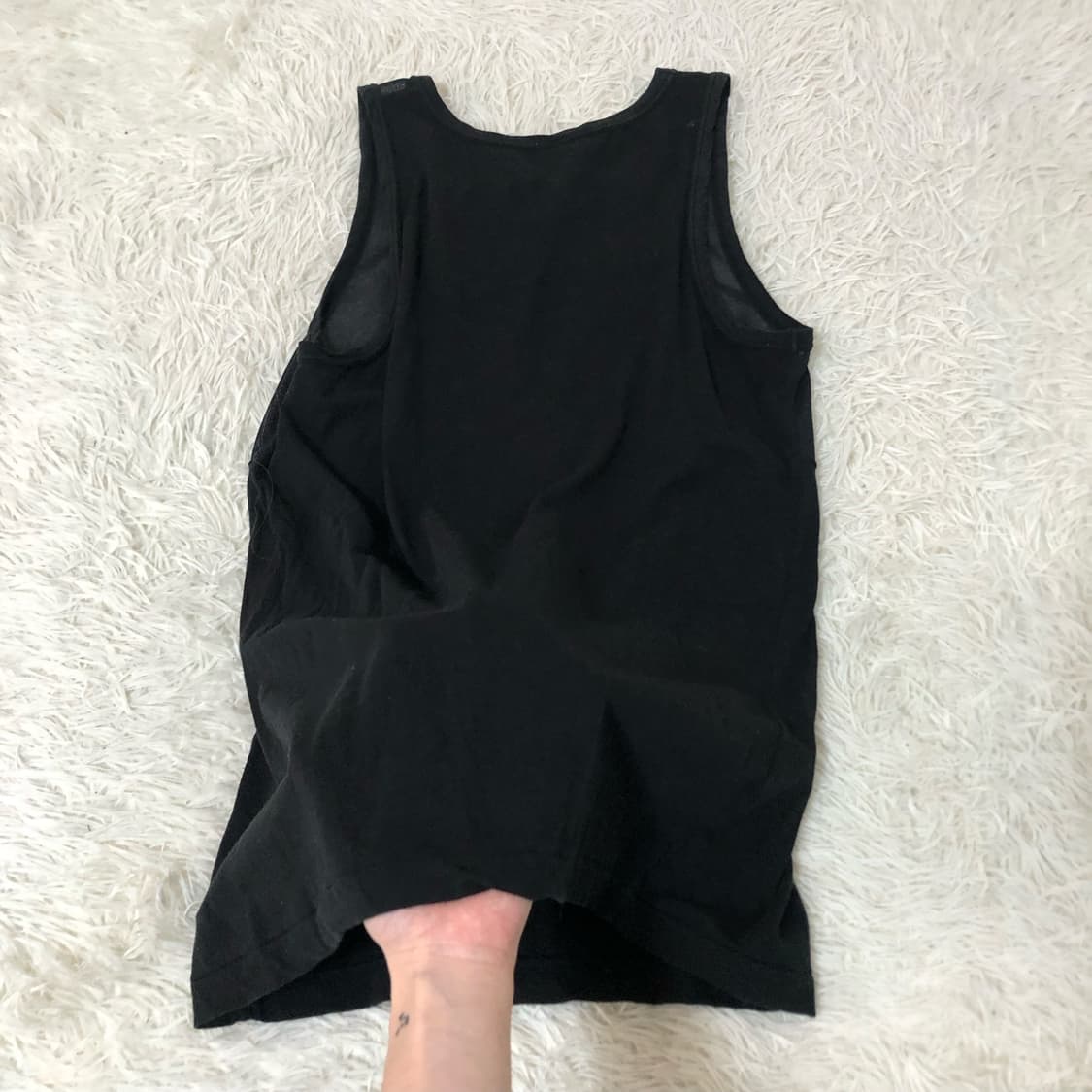 빈티지 시스루 나시 롱슬리브 상품이미지6