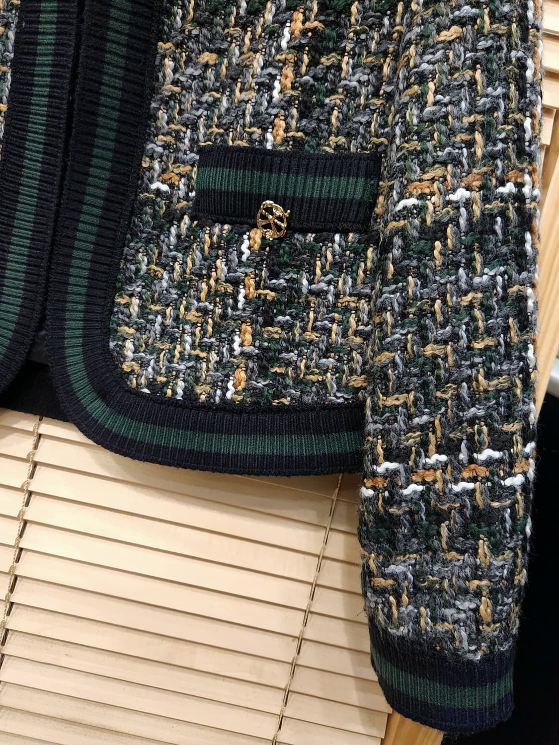 나무그림 여성 트위드자켓55 상품이미지3