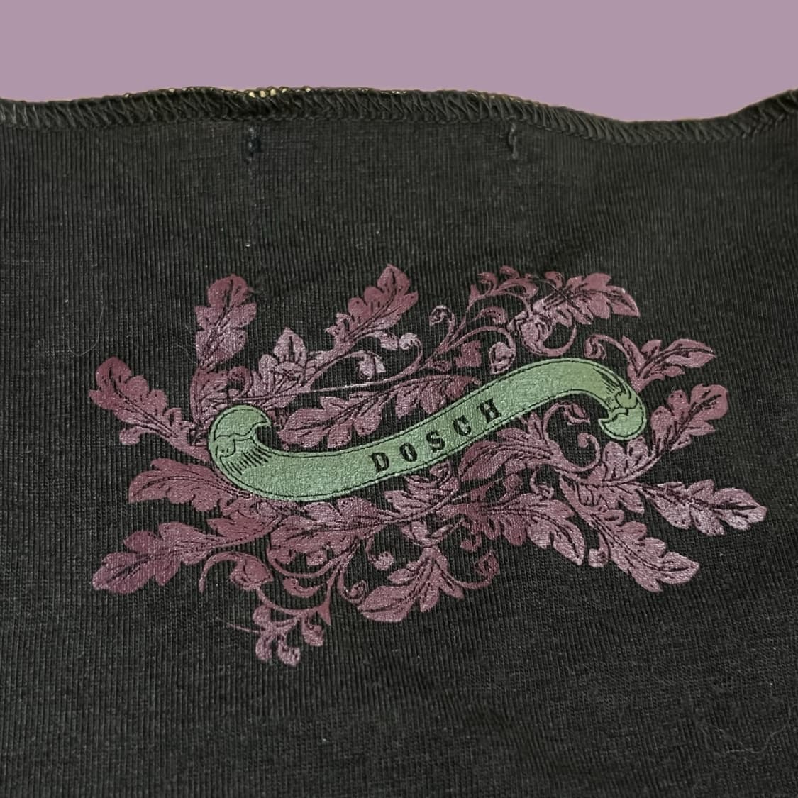 Y2k 슬림핏 브라운 그래픽 티셔츠 상품이미지4