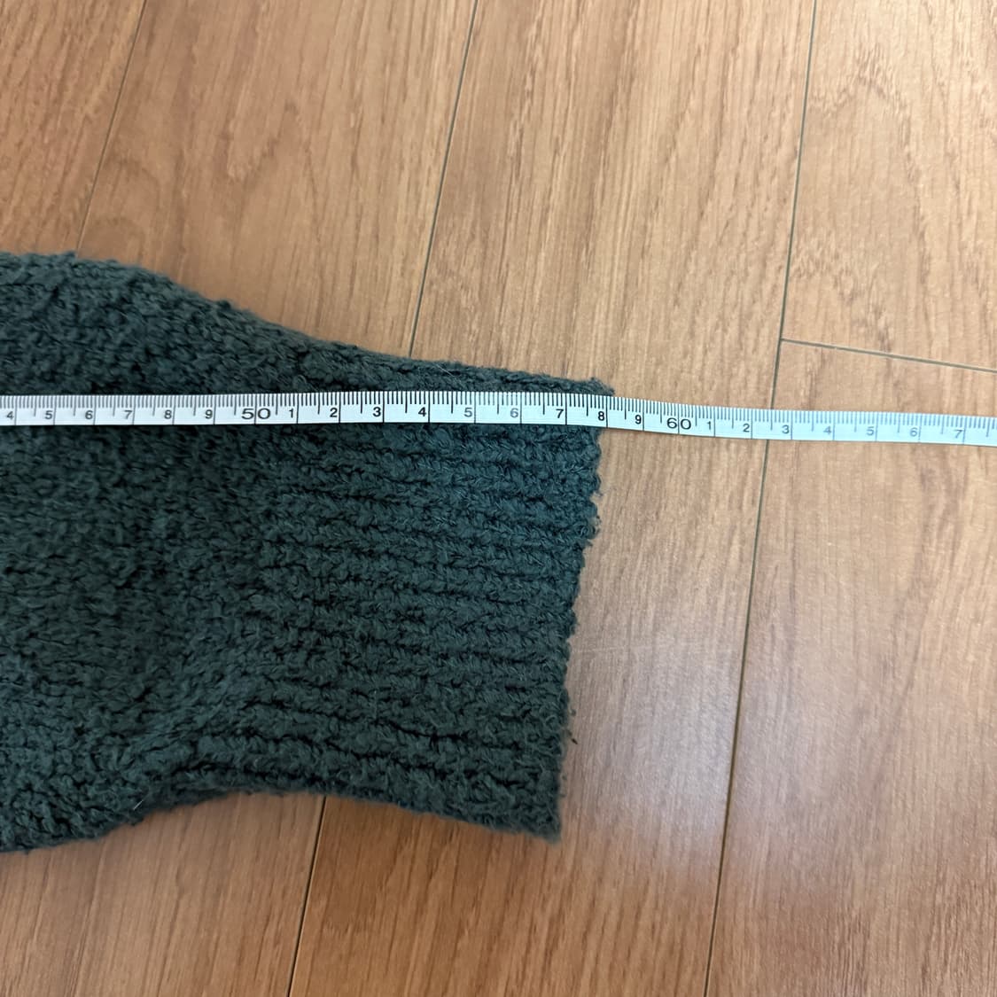 COS 부클레 니트 후드 그린 S사이즈 상품이미지8