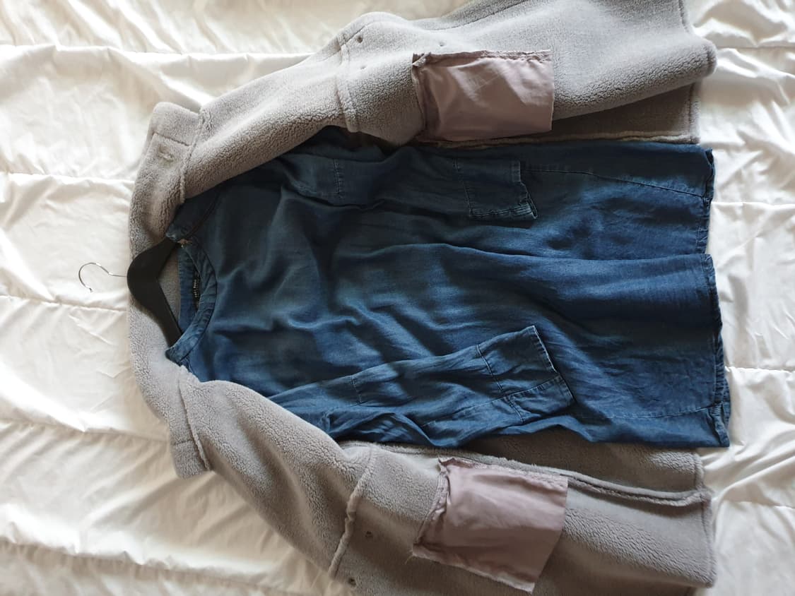 Zara 자라 데님 청 원피스 상품이미지3