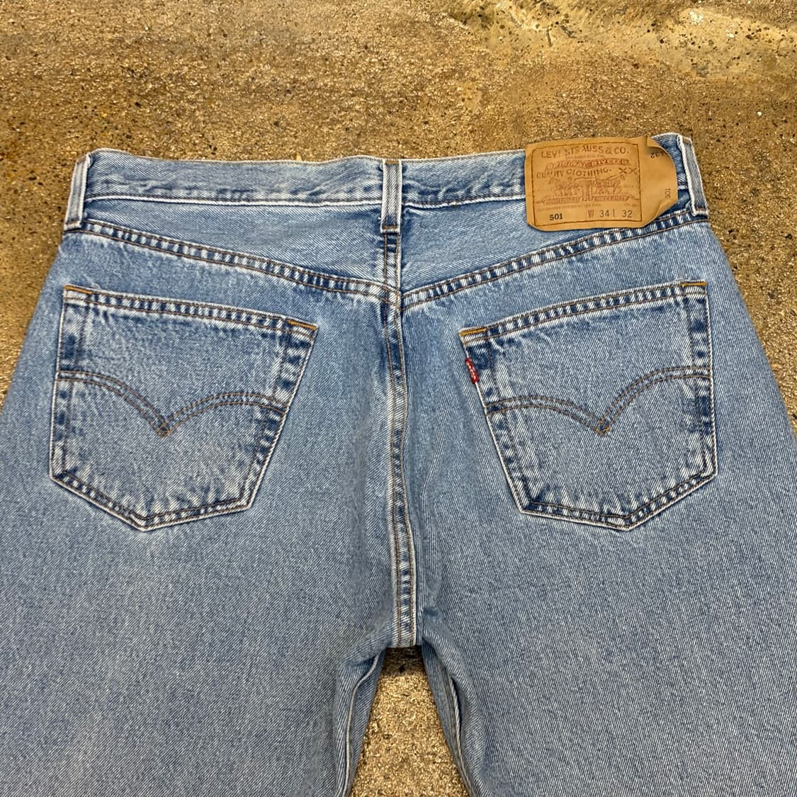 레어 00s USA 빈티지 리바이스 501 청바지 상품이미지6