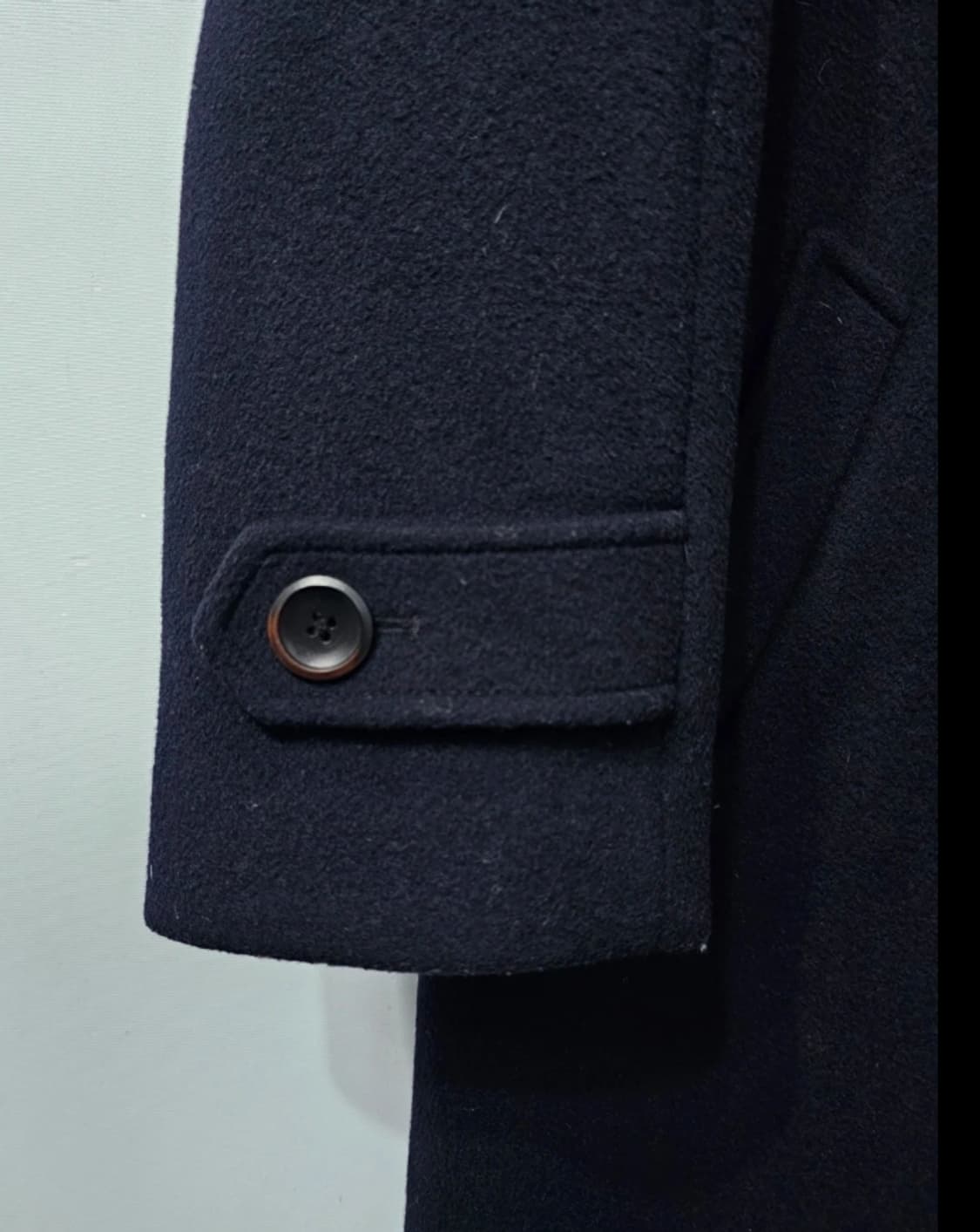 마리떼브랑소와저버 한섬 발마칸 네이비 오버핏 코트 95~100 상품이미지6