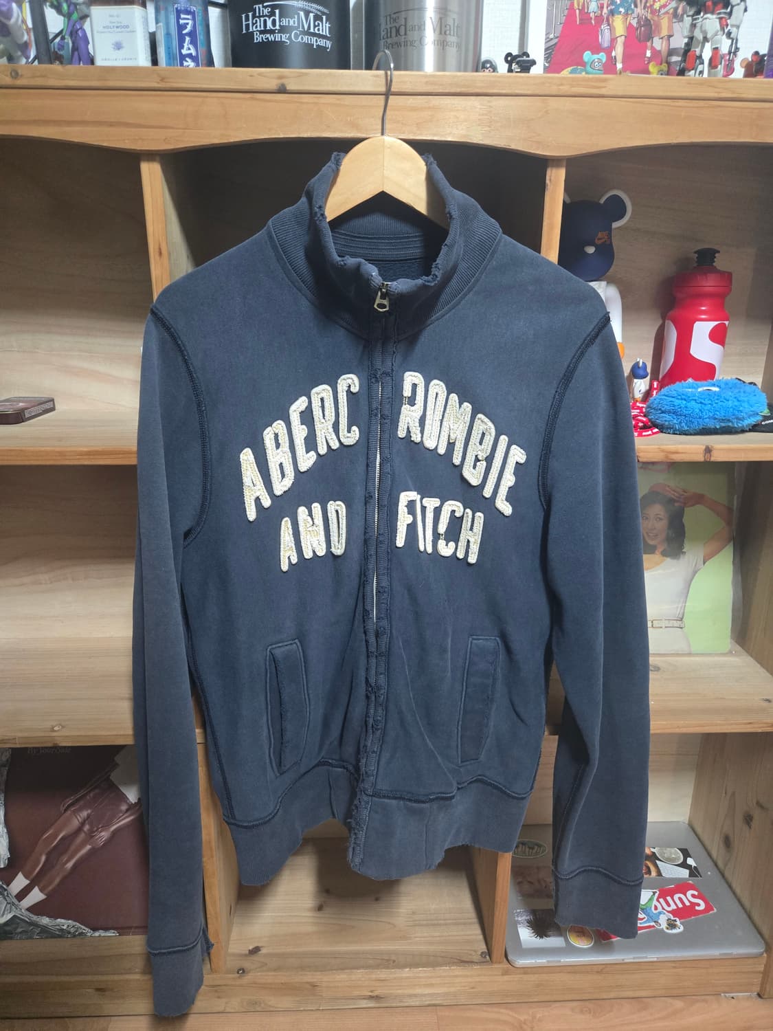 아베크롬비 집업 스웨터 M 95-100 상품이미지1