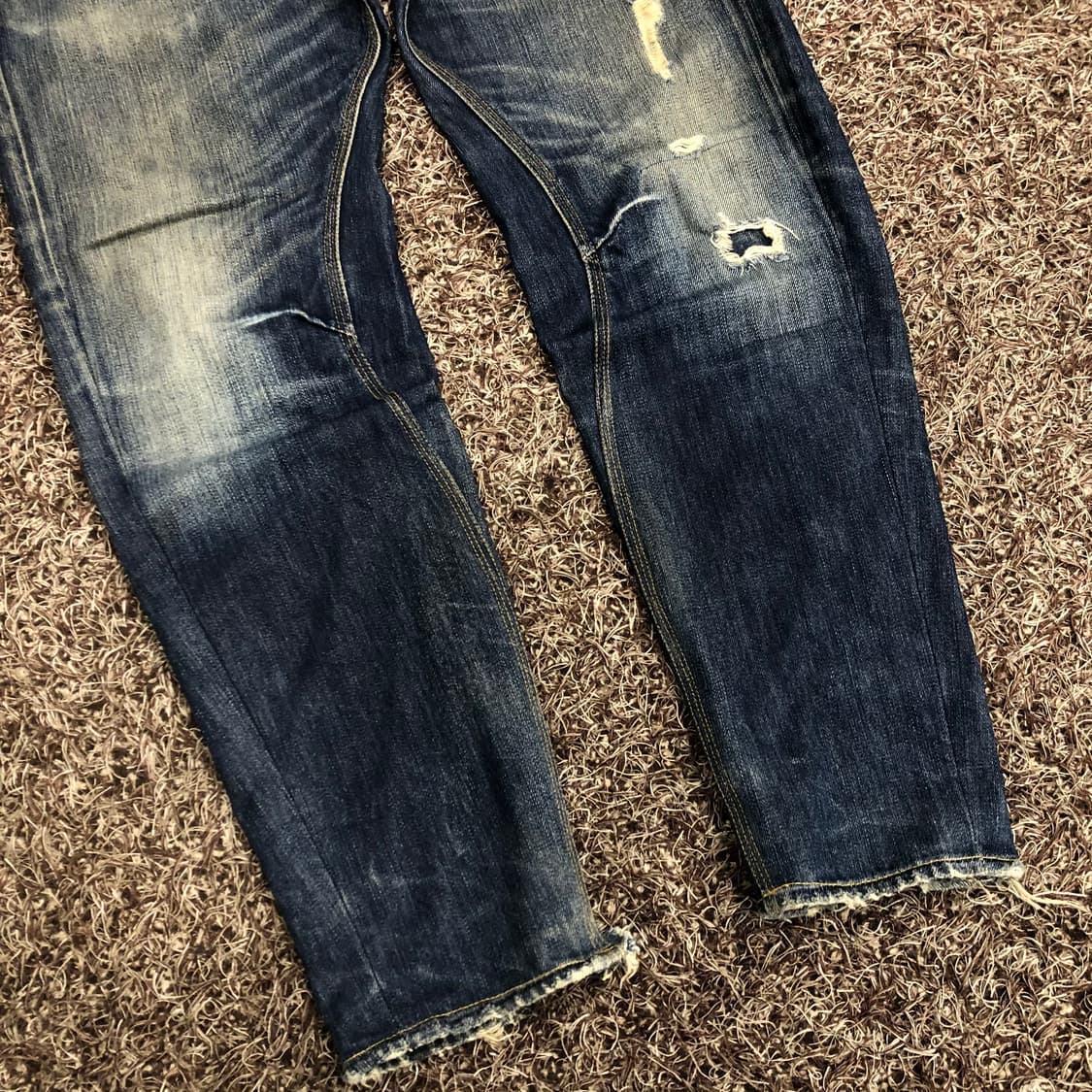 디젤 X 아디다스 워싱 디스 데님팬츠 상품이미지4