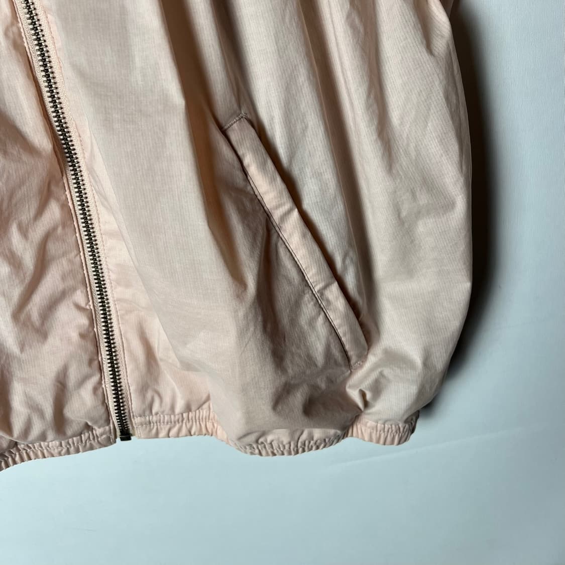[Adidas] 아디다스 x 스텔라맥카트니 핀턱 셔링 하프 바람막이 상품이미지4