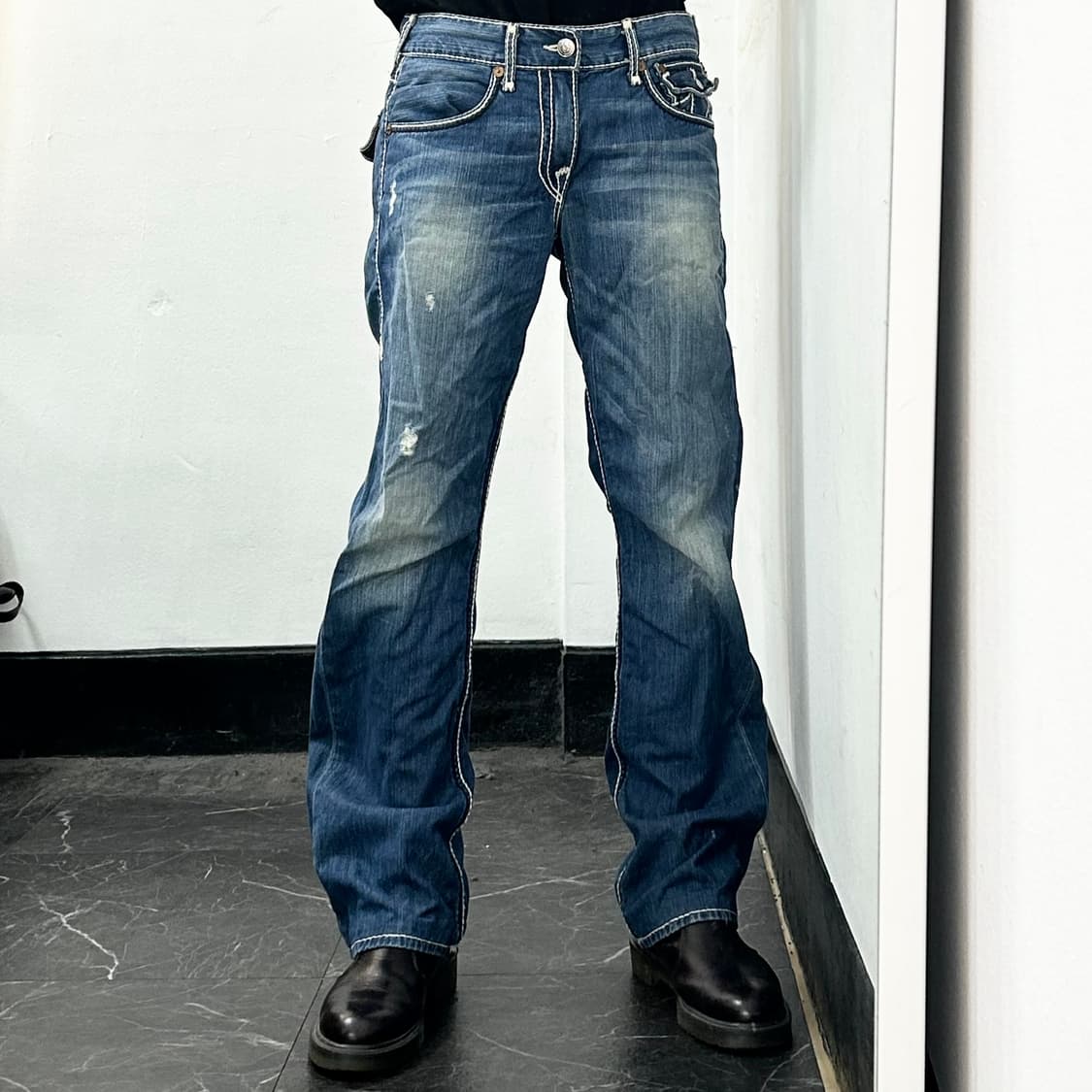 트루릴리전 월드투어 데님 팬츠 상품이미지2