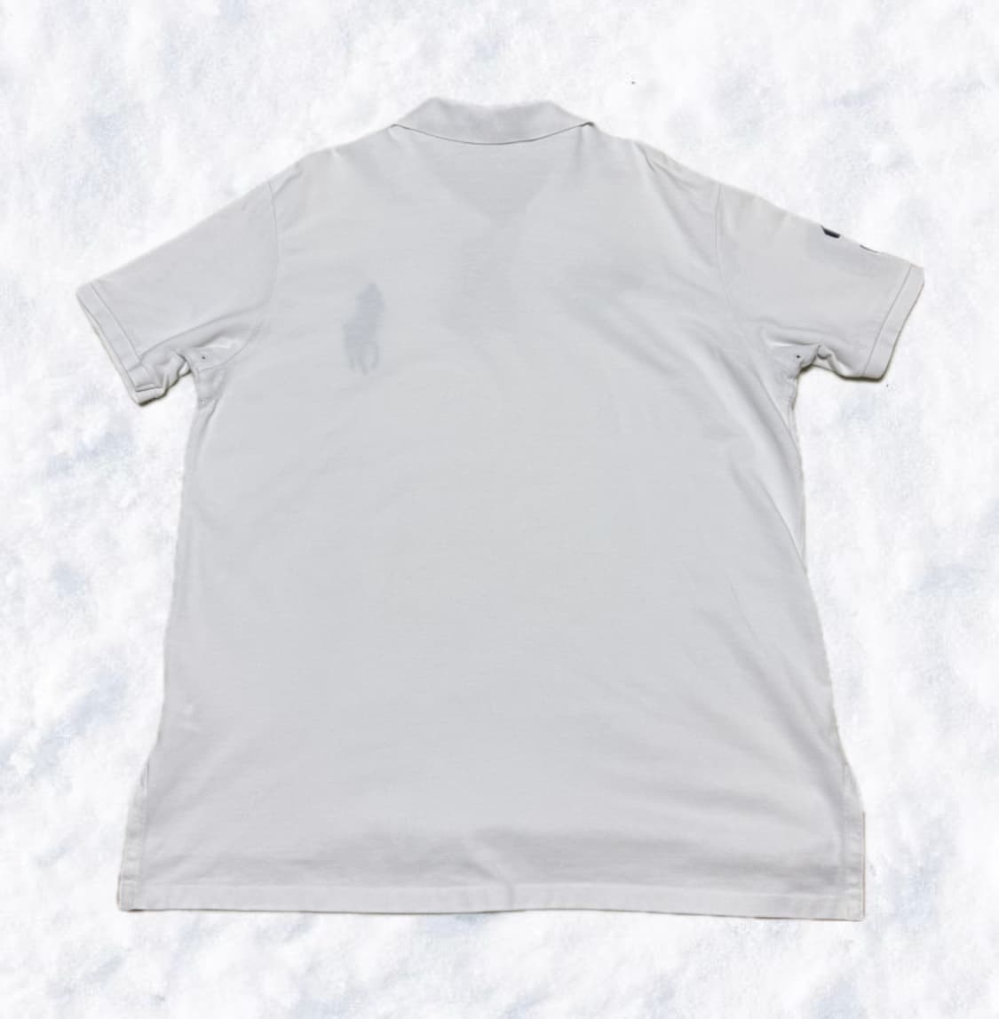 폴로 랄프로렌 빅포니 치프키프 흰파 반팔 상품이미지2