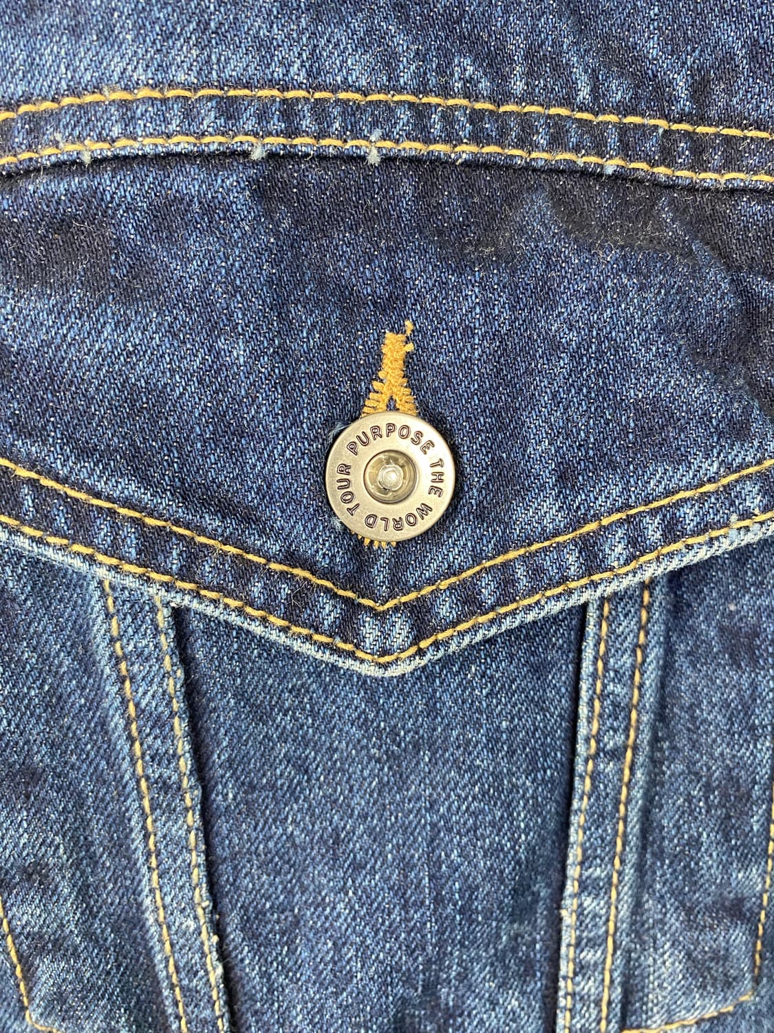 저스틴 비버 퍼포즈투어 데님 청자켓 M 상품이미지4