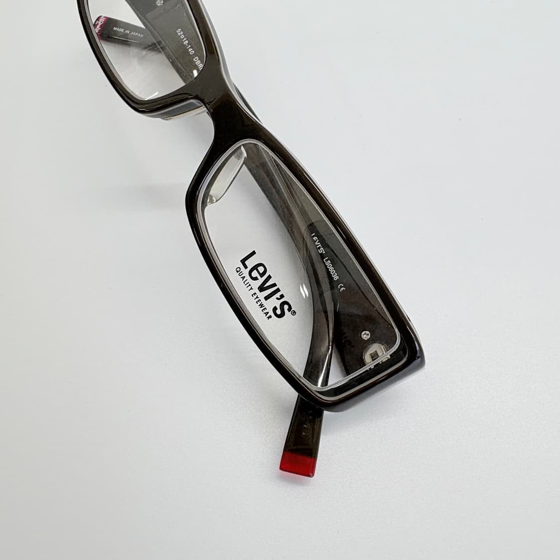 LEVI'S 리바이스 초코브라운 스퀘어 뿔테 상품이미지6