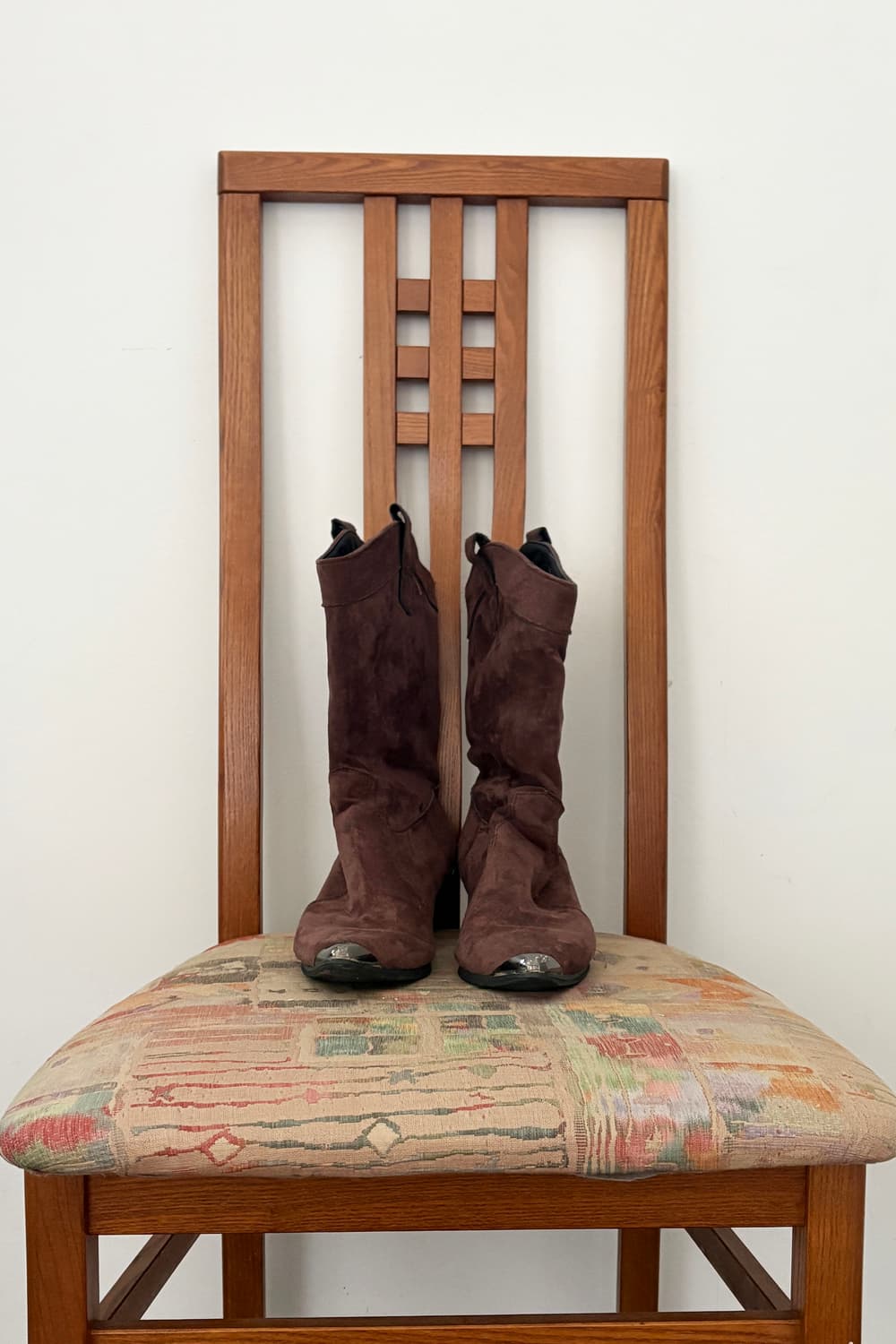 Suede Western Boots 상품이미지2