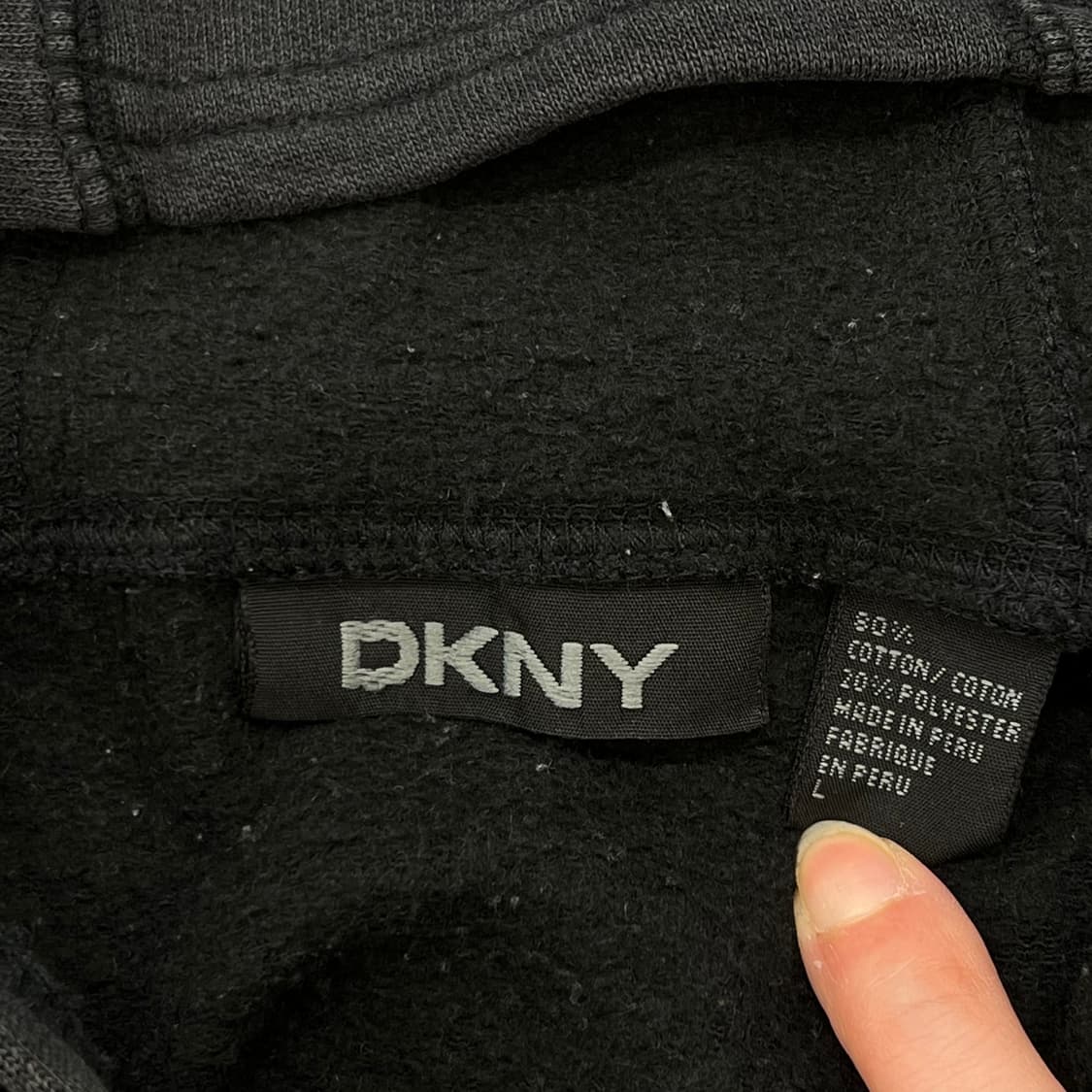 dkny 로고 자수 후드티 r2603 상품이미지5