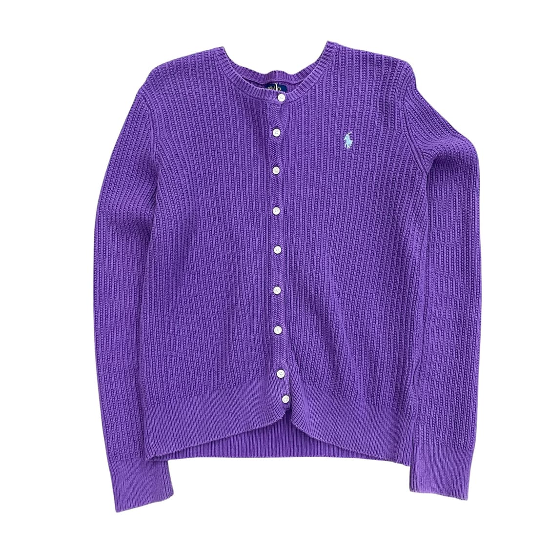 폴로 랄프로렌 퍼플 가디건 상품이미지1