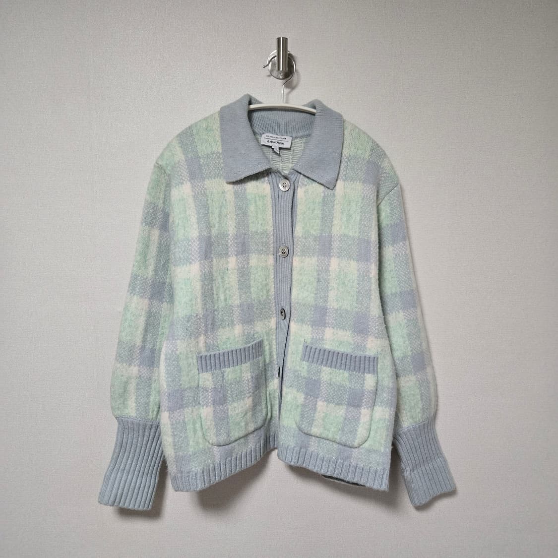 앤아더스토리즈 체크 가디건 / 여성 가디건/ 여자 가디건  상품이미지2