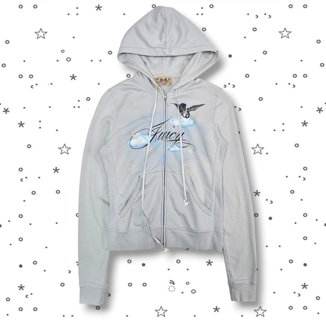  Juicy Couture 쥬시꾸뛰르 그레이 후드집업 상품이미지1