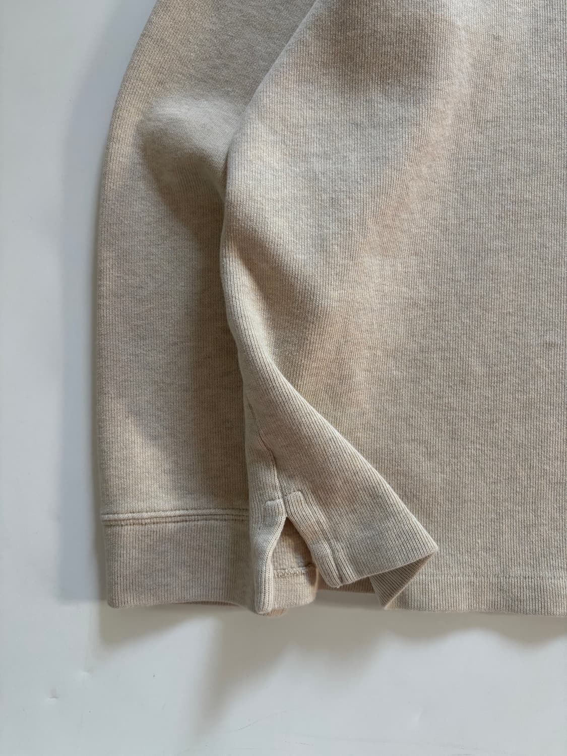 Polo 폴로 랄프로렌 아이보리컬러 코튼 하프집업 상품이미지4