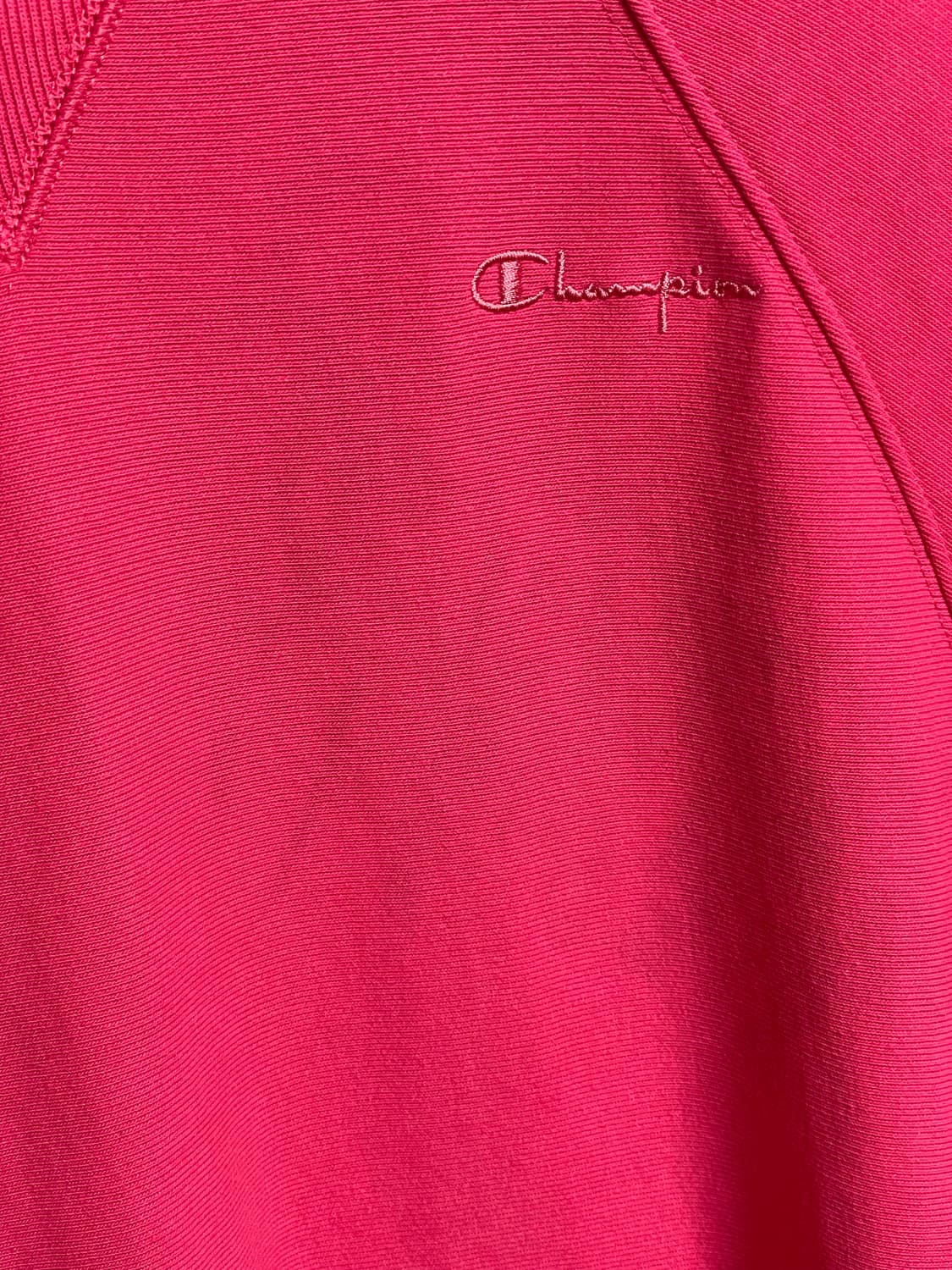 [M] 챔피온 리버스위브 빈티지 맨투맨 티셔츠 핑크색 상품이미지3