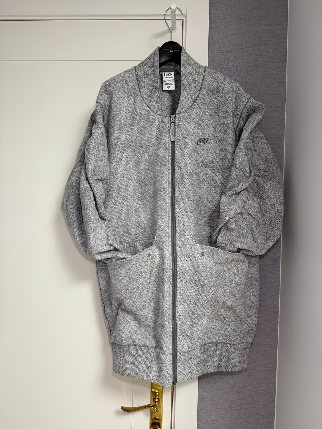 나이키 택트팩 오버 핏 롱 후리스집업 상품이미지1