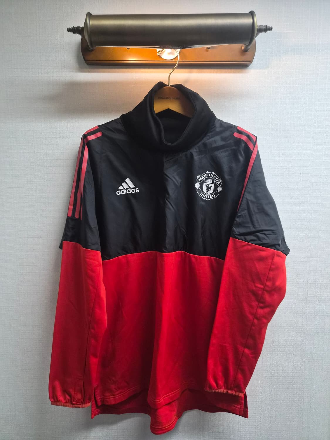 2XL) 아디다스 맨유 17-18시즌 트레이닝 탑 팝니다 상품이미지1